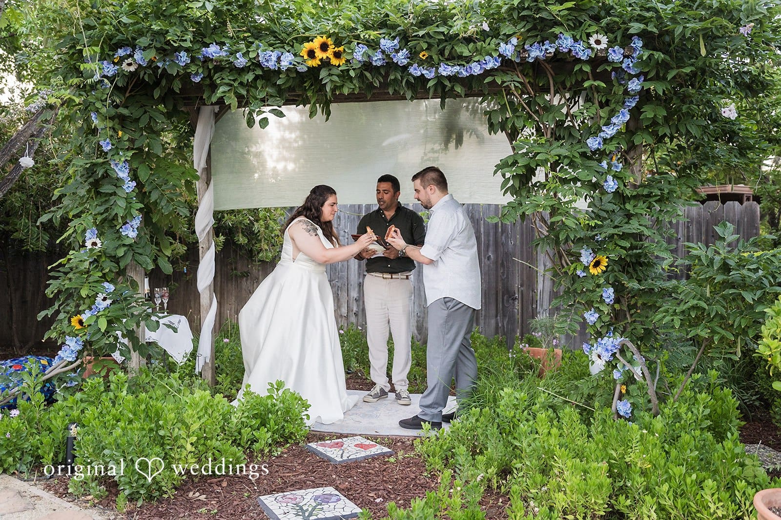 California Backyard Wedding // Paz & Jake -