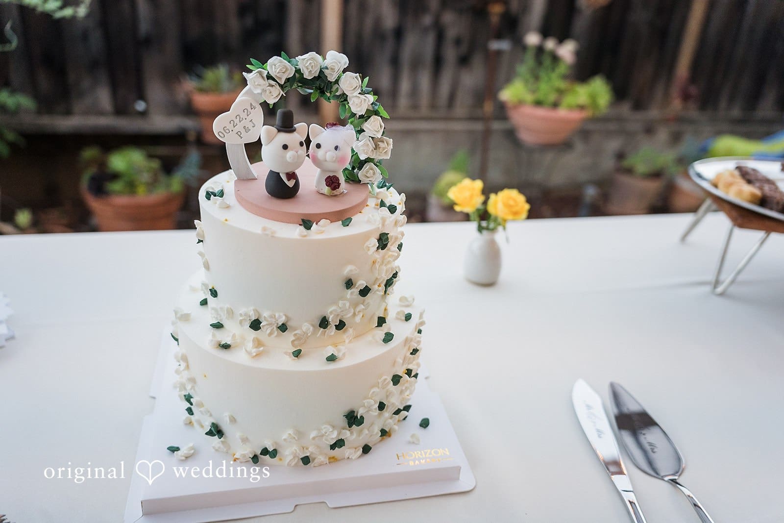 California Backyard Wedding // Paz & Jake -