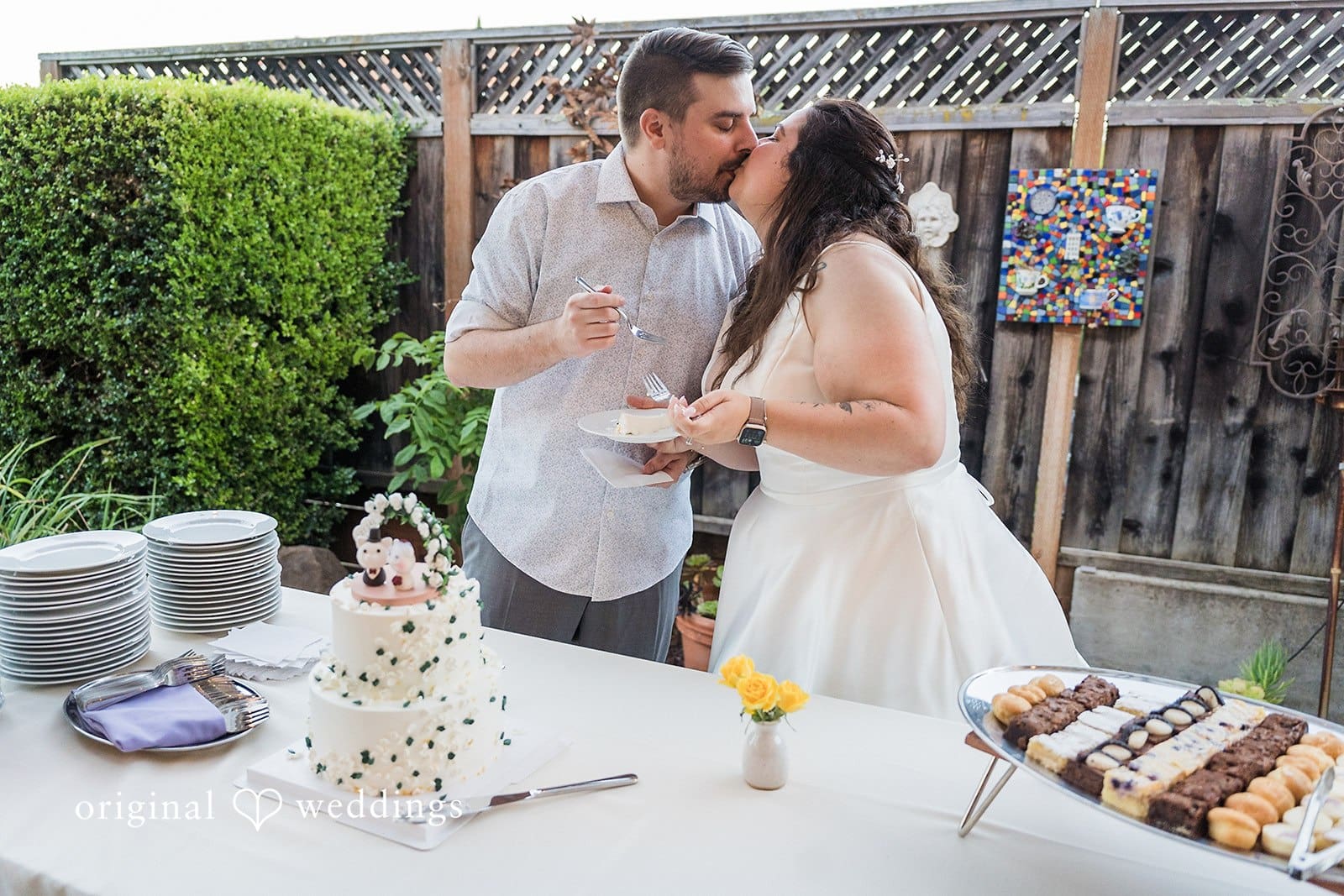 California Backyard Wedding // Paz & Jake -