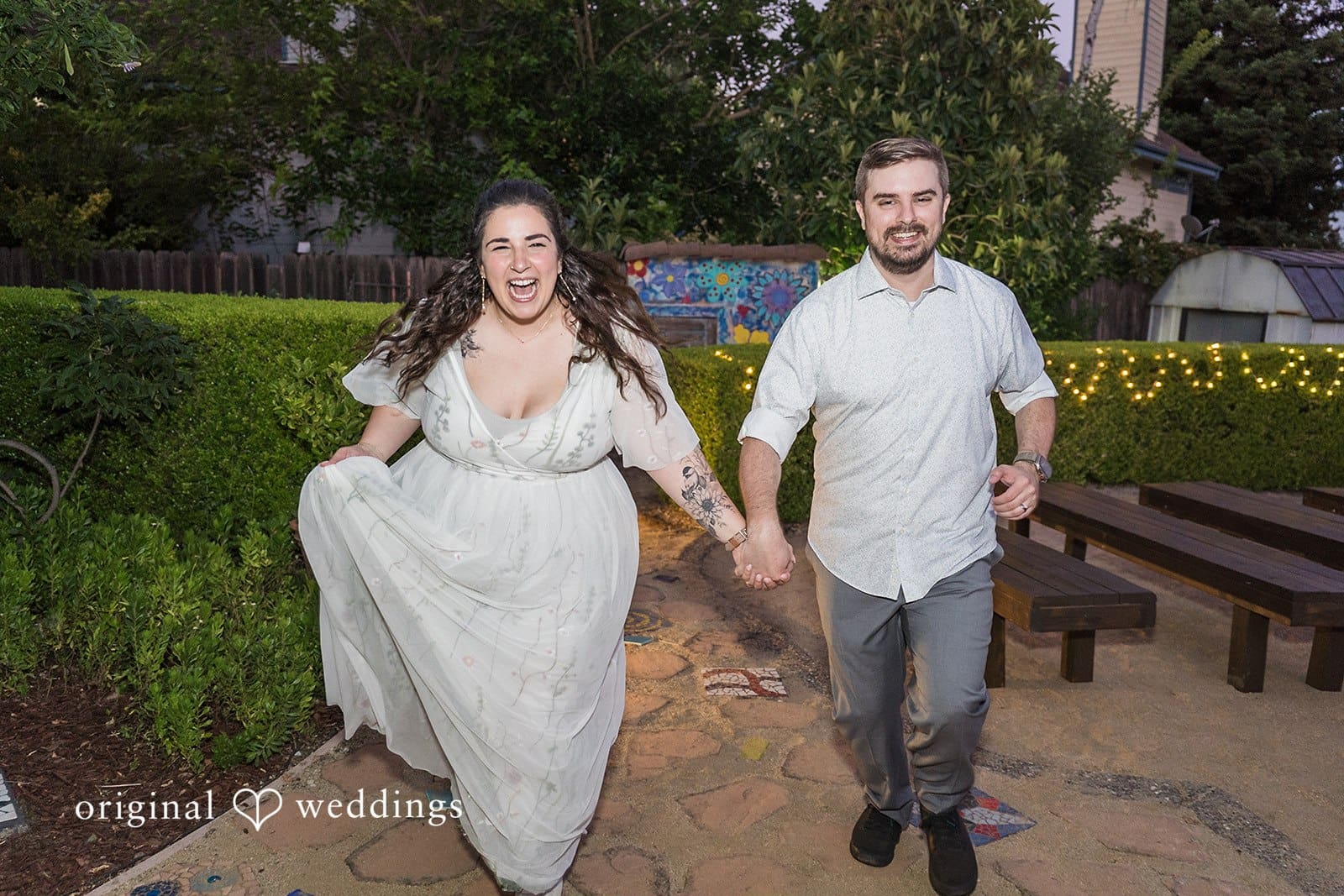 California Backyard Wedding // Paz & Jake -