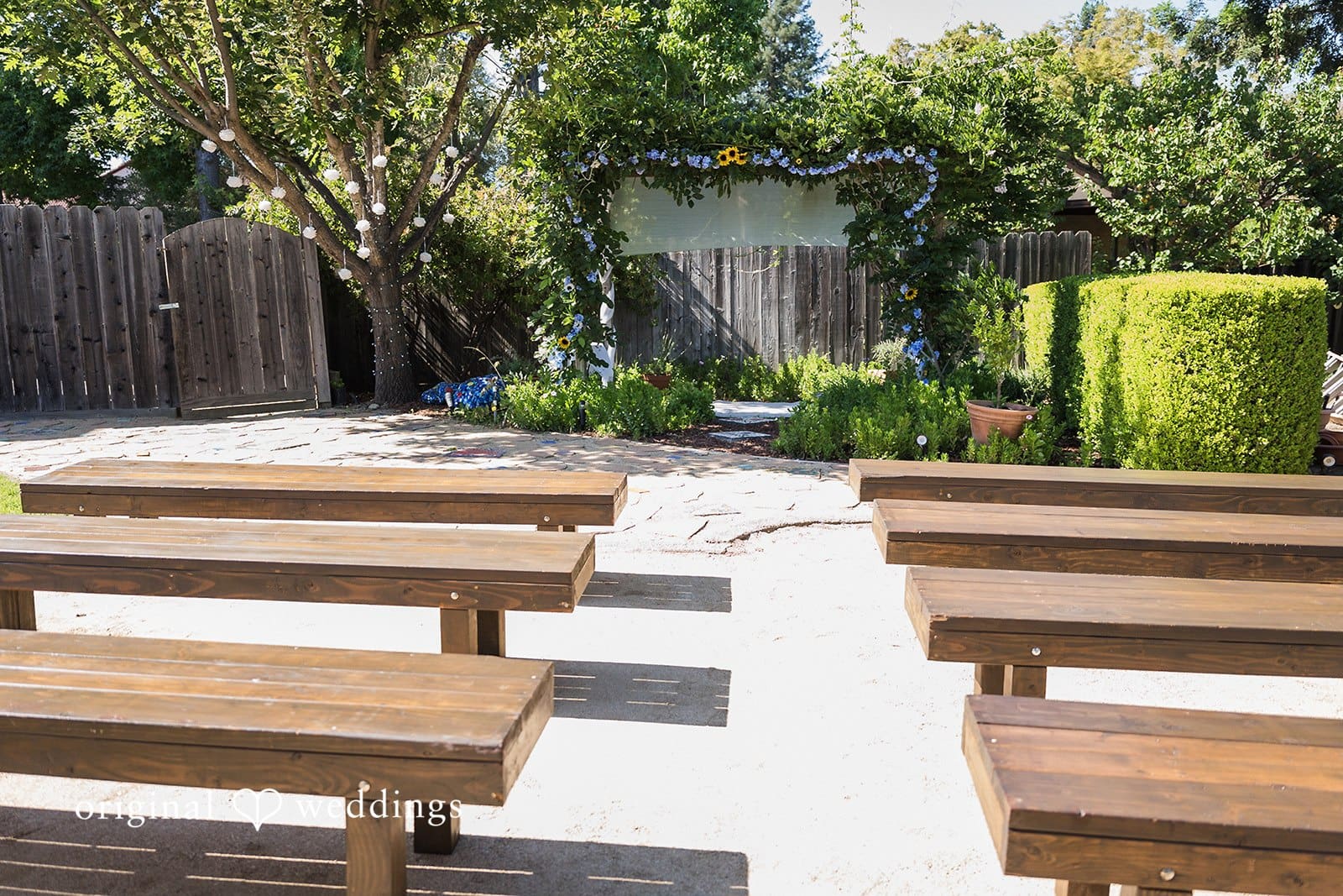 California Backyard Wedding // Paz & Jake -