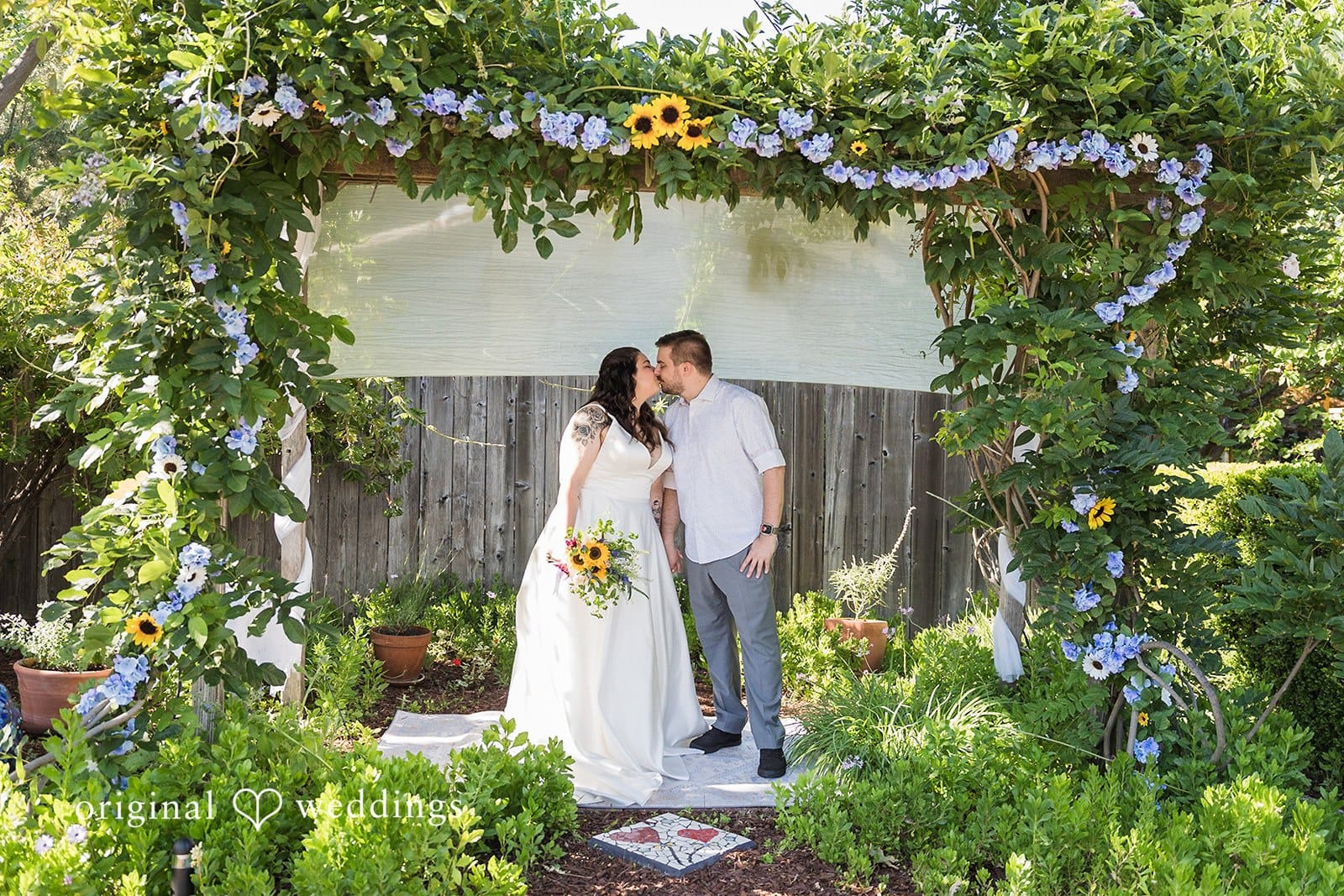 California Backyard Wedding // Paz & Jake -