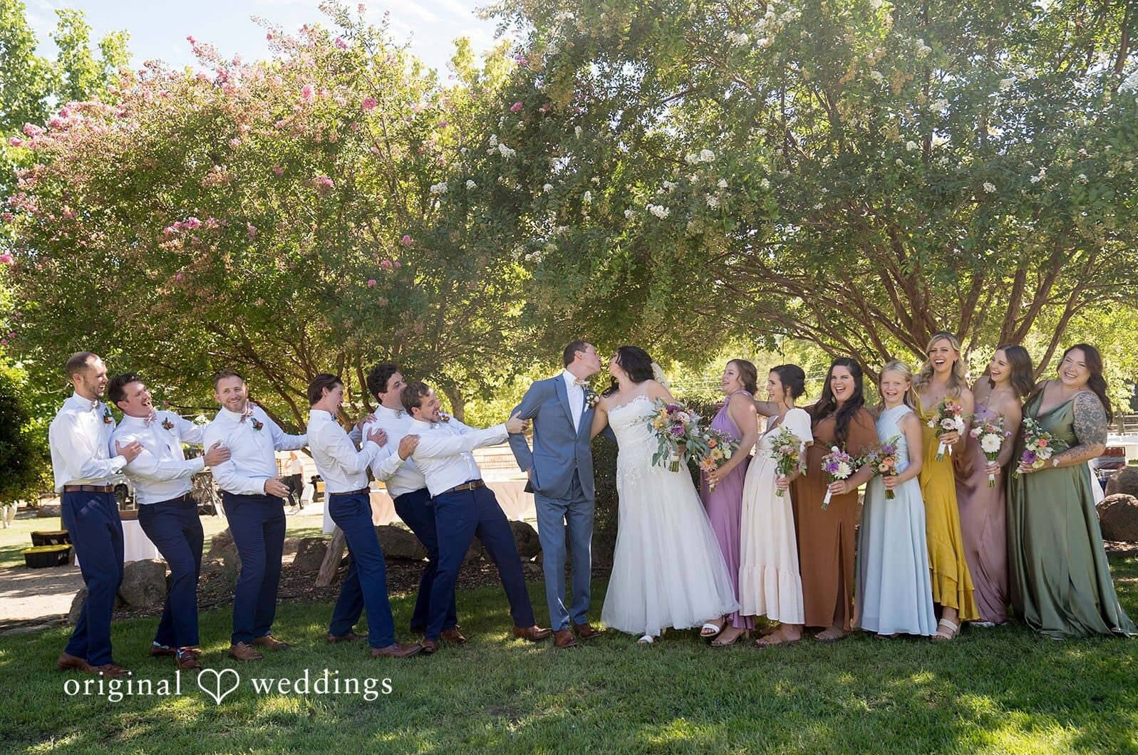 California Backyard Wedding