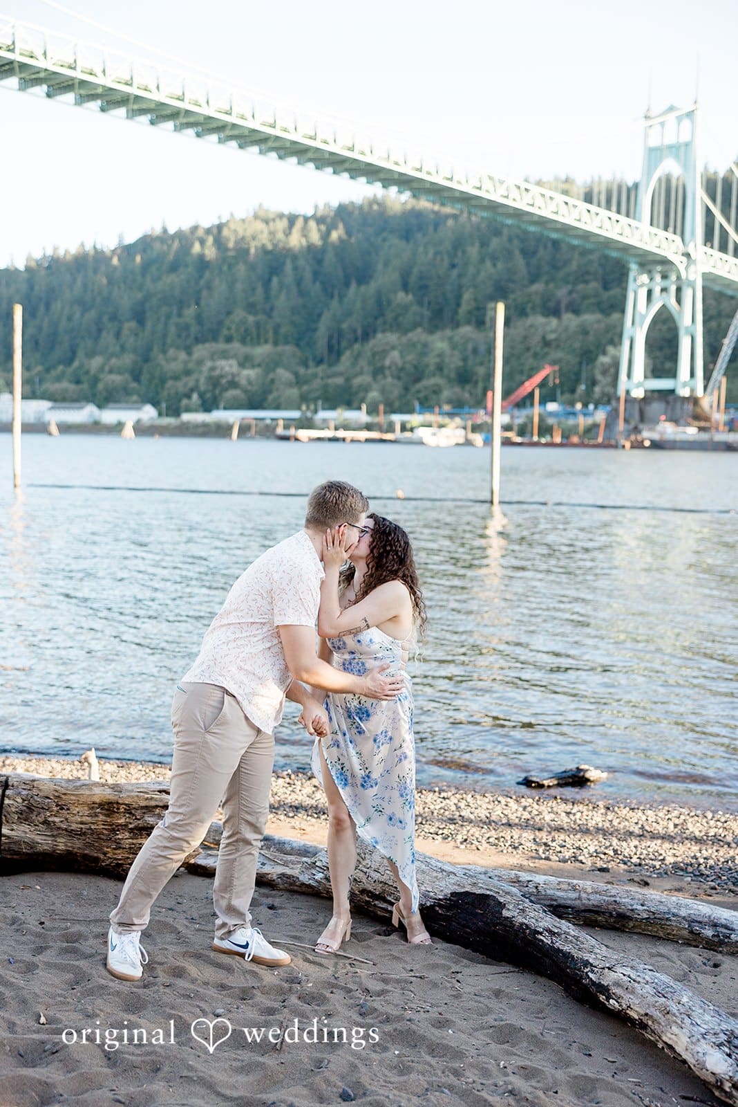Cathedral Park Engagement // Gabriel & Destiny -