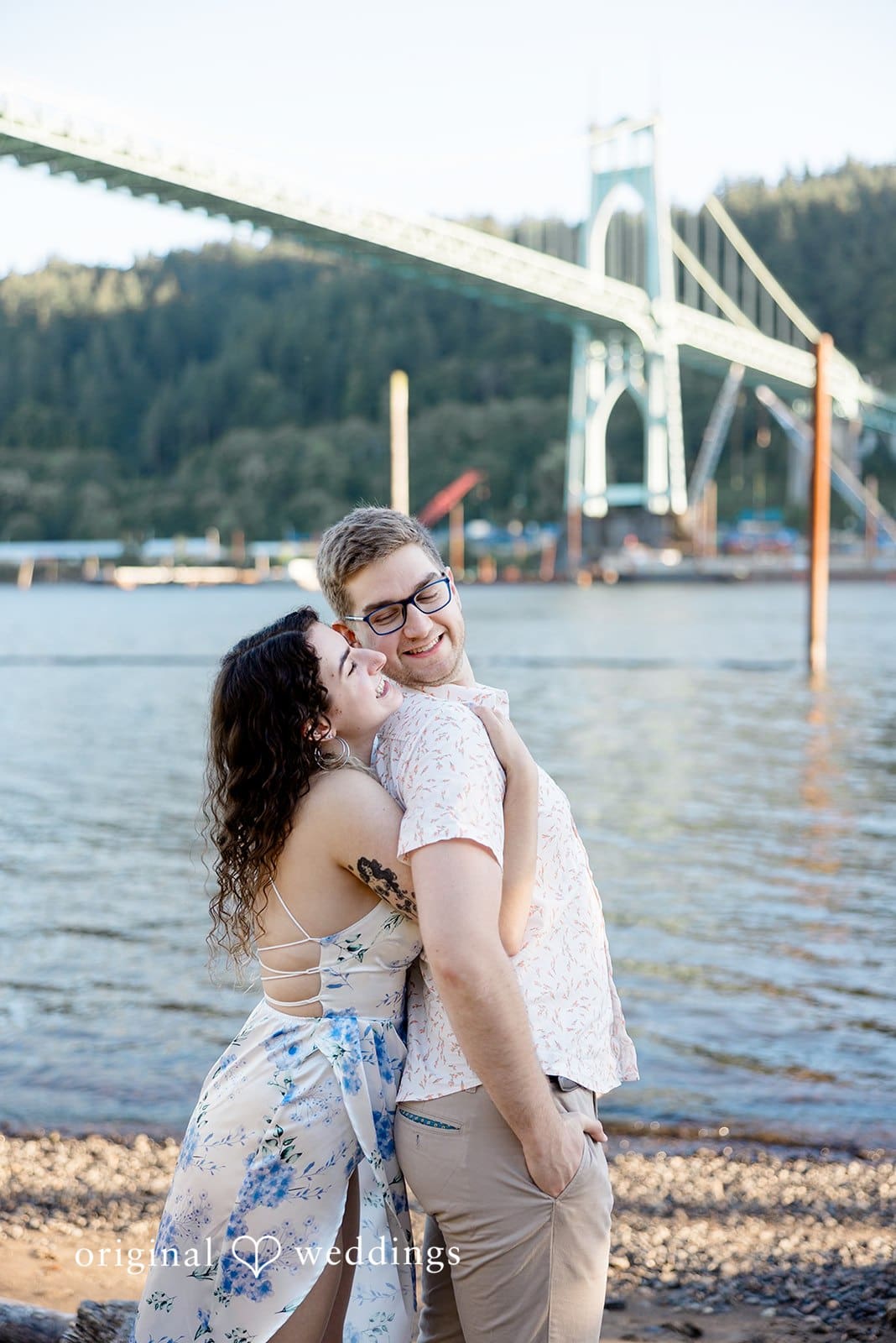Cathedral Park Engagement // Gabriel & Destiny -
