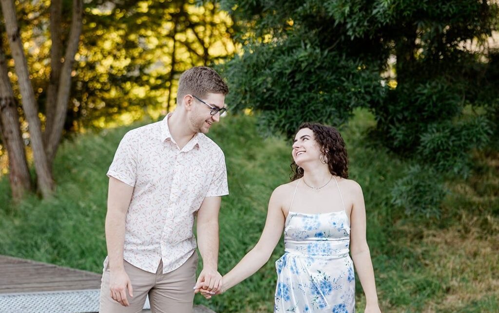 Gabriel + Destiny Cathedral Park Engagement // Gabriel & Destiny -