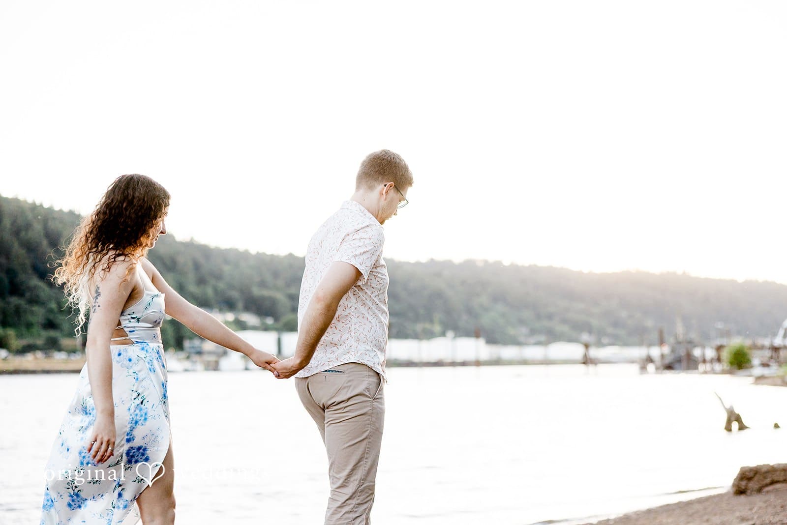 Cathedral Park Engagement // Gabriel & Destiny -