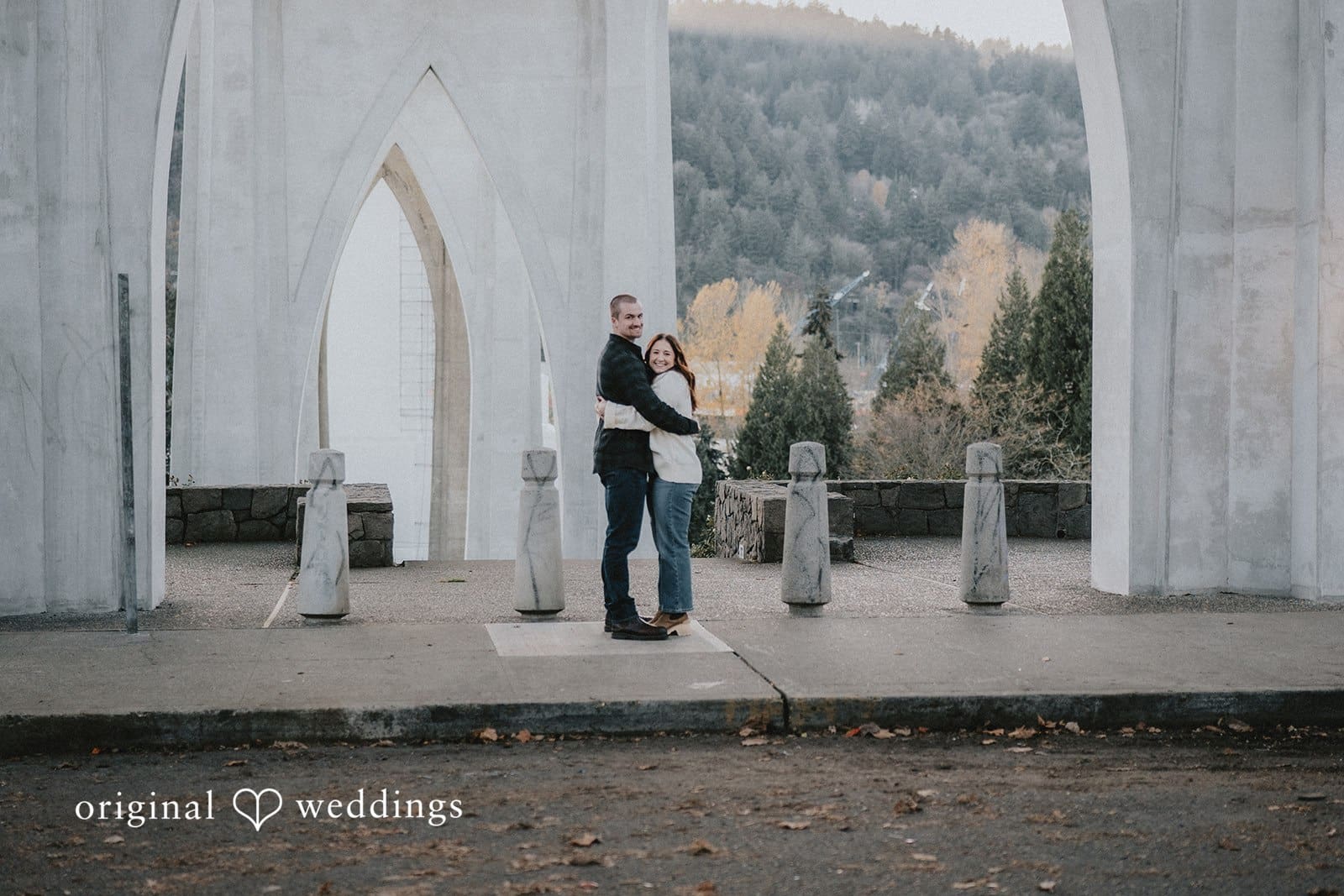 Cathedral Park Engagement // Maddie & Bryce -