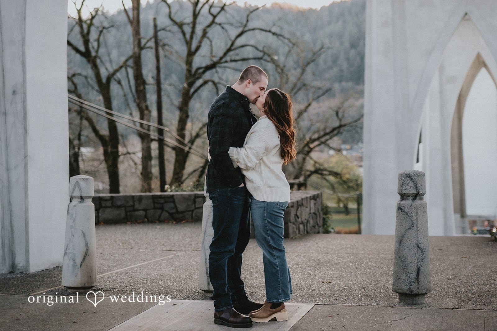 Cathedral Park Engagement // Maddie & Bryce -