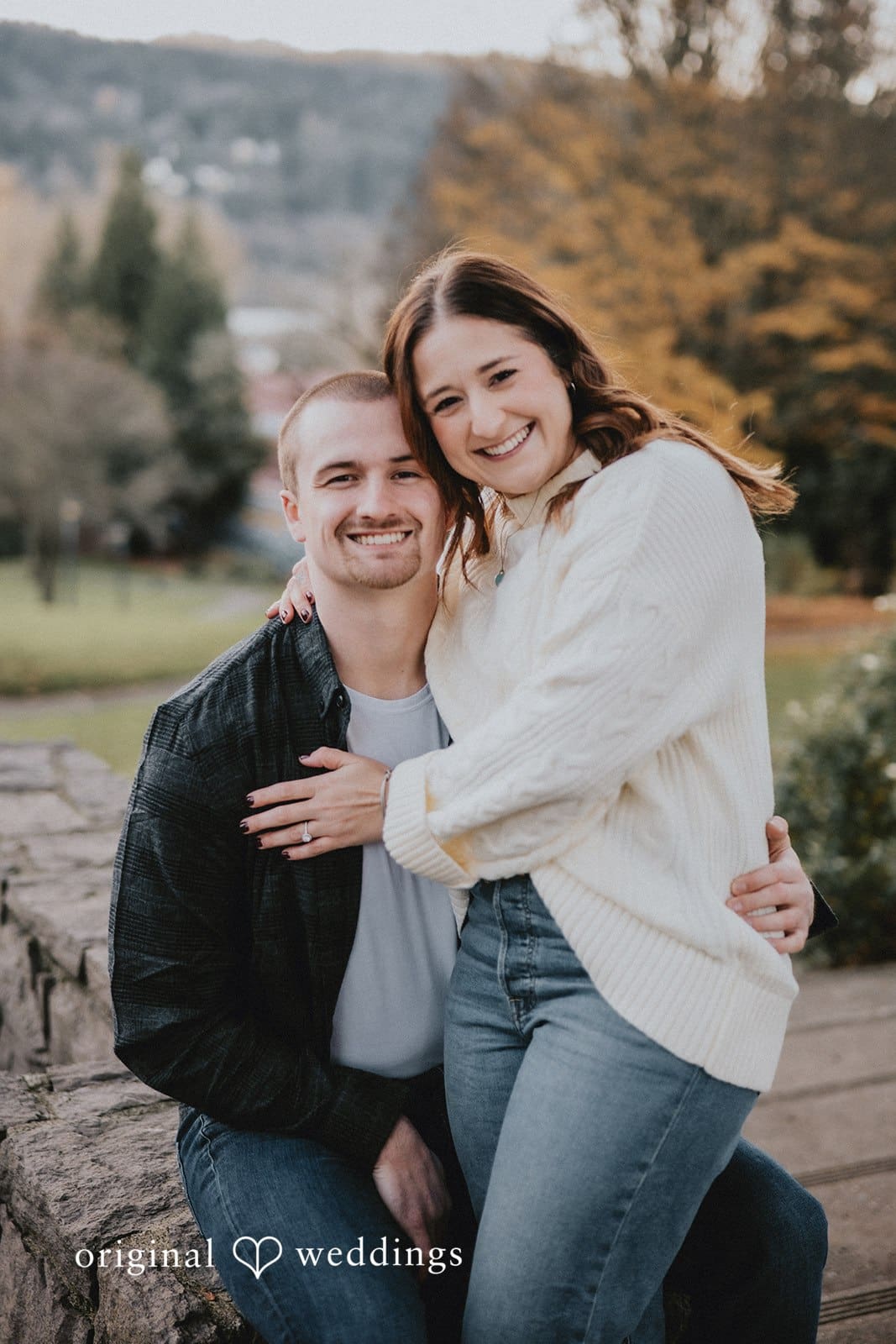 Cathedral Park Engagement // Maddie & Bryce -