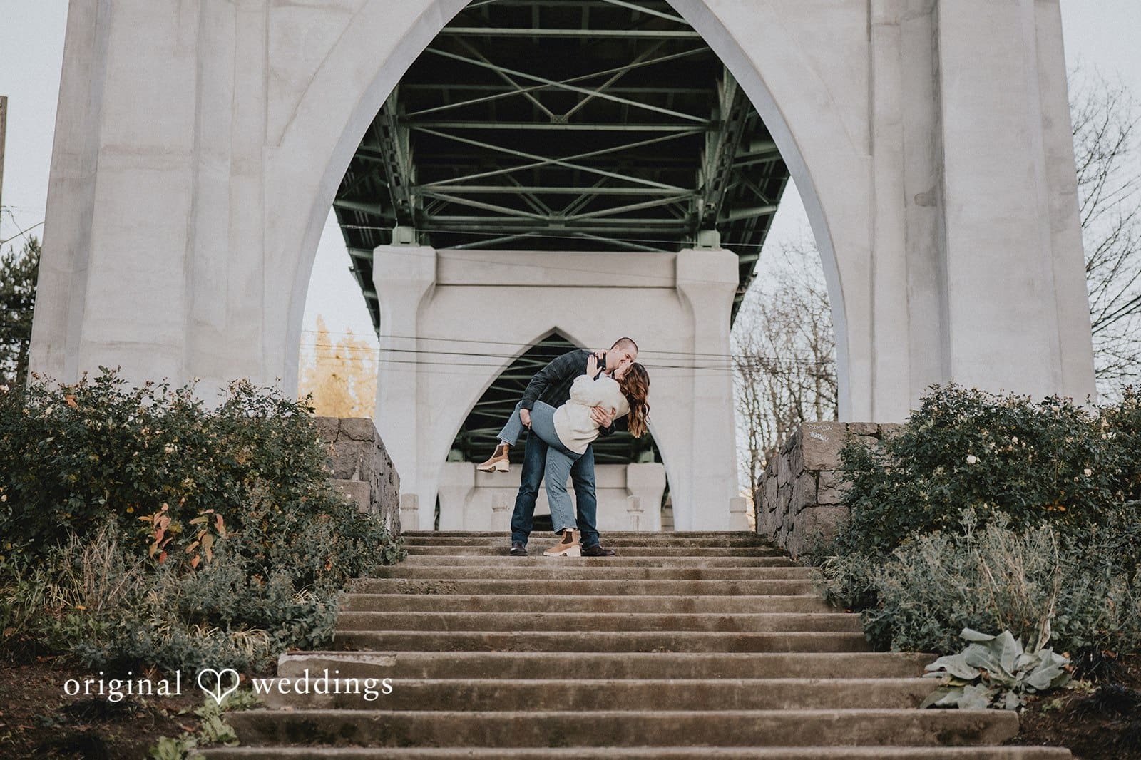 Cathedral Park Engagement // Maddie & Bryce -