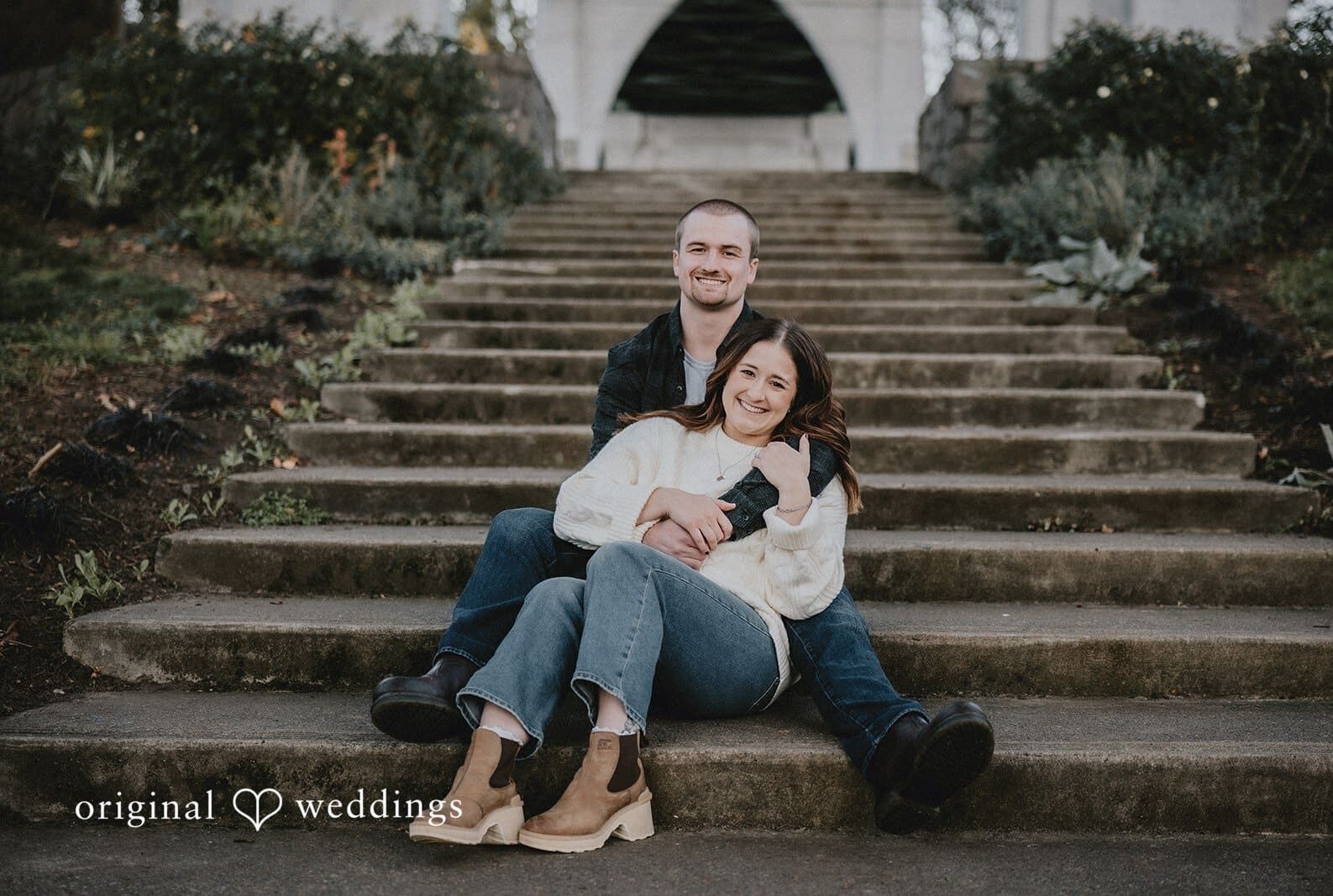 Cathedral Park Engagement // Maddie & Bryce -