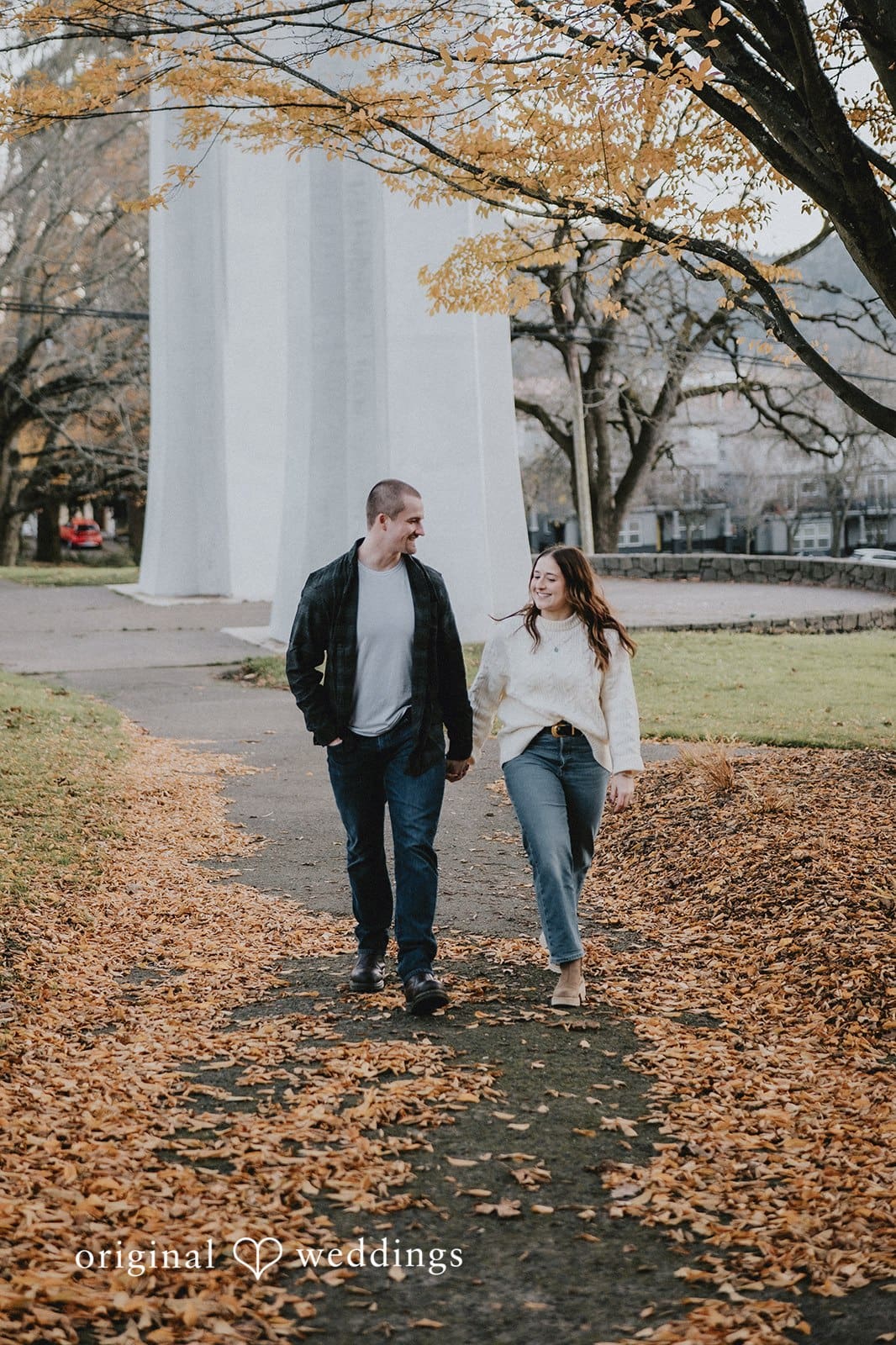 Cathedral Park Engagement // Maddie & Bryce -