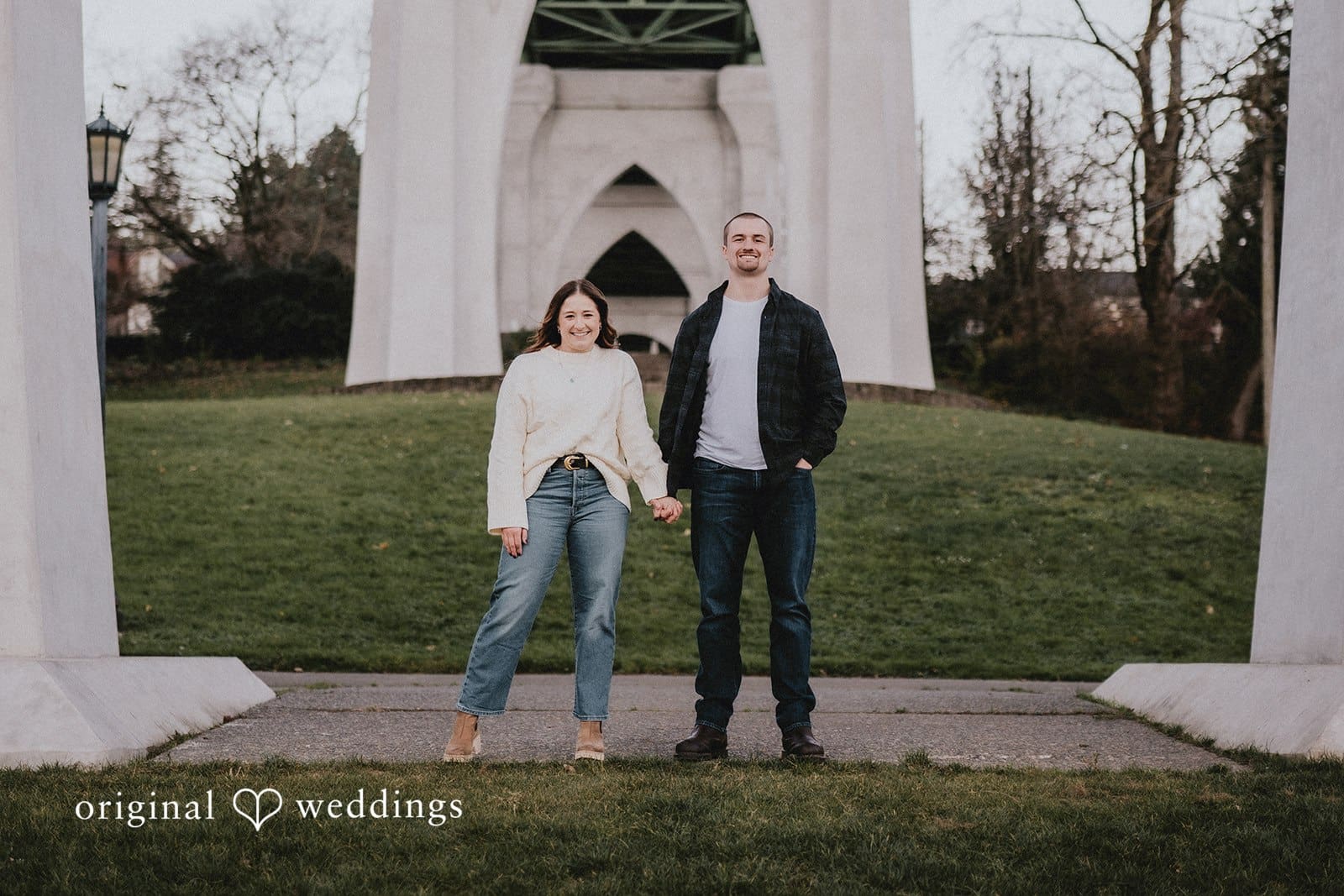Cathedral Park Engagement // Maddie & Bryce -
