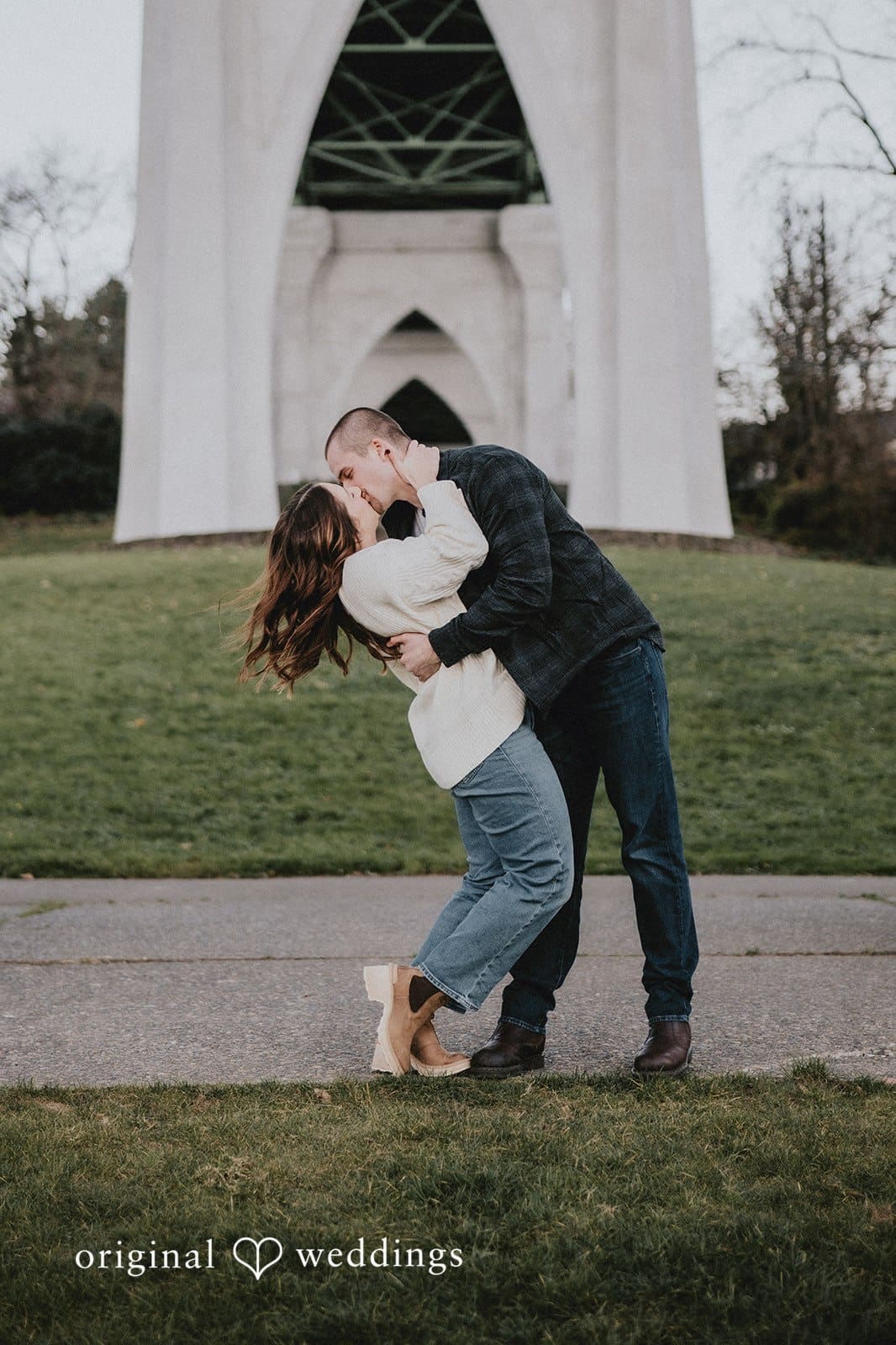 Cathedral Park Engagement // Maddie & Bryce -
