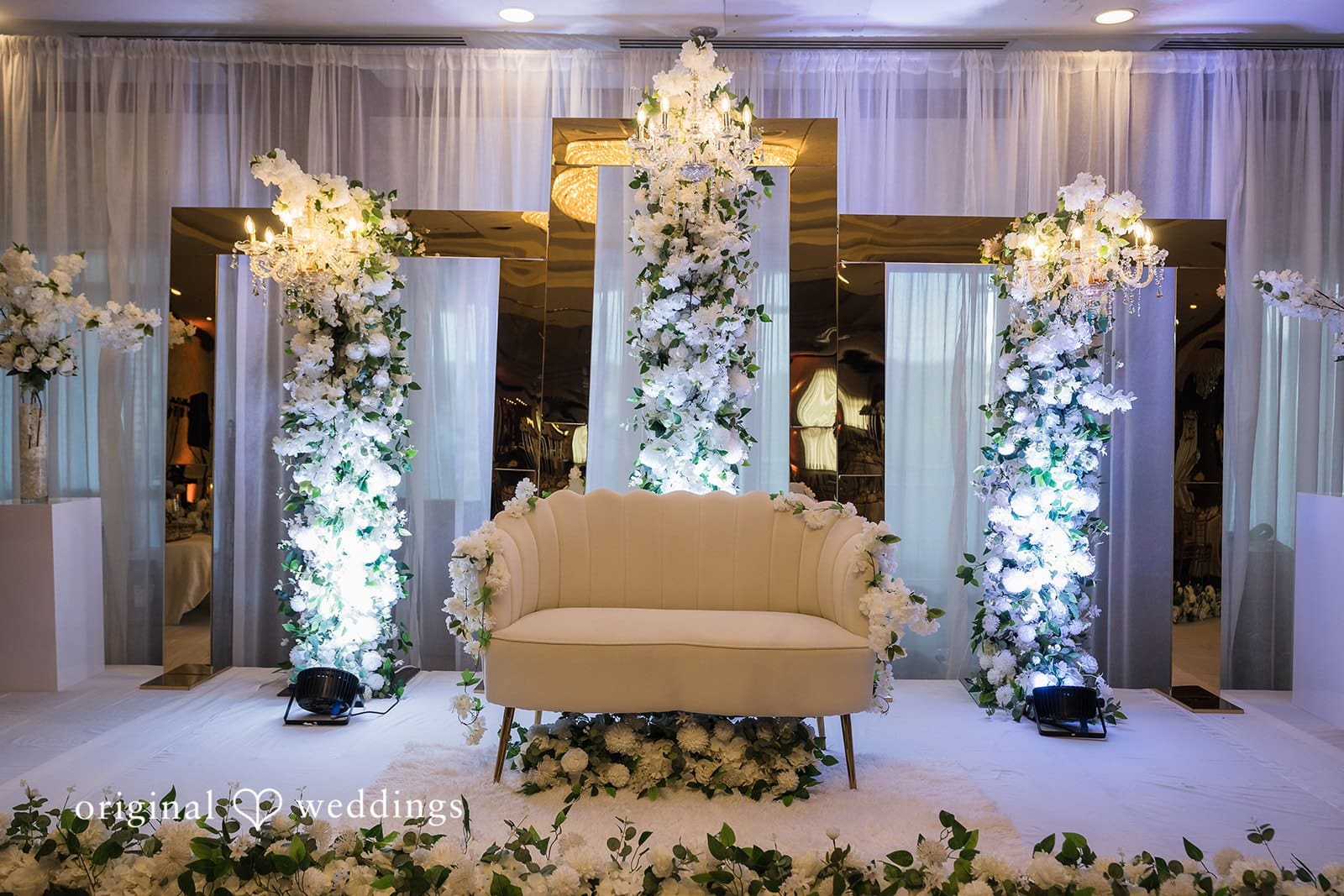 Cherry Blossom Banquet Hall Wedding // Jalal & Adeja -