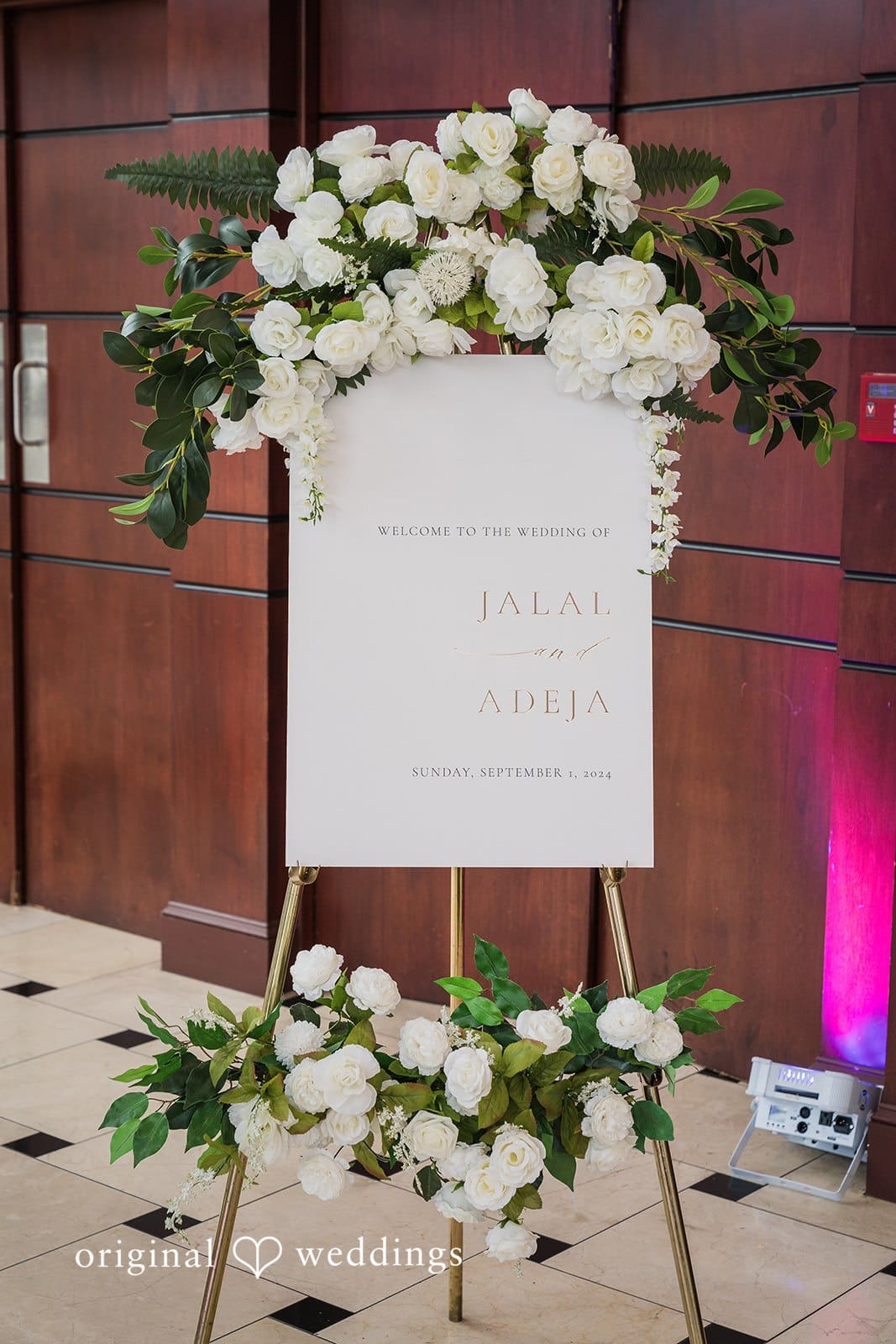 Cherry Blossom Banquet Hall Wedding // Jalal & Adeja -