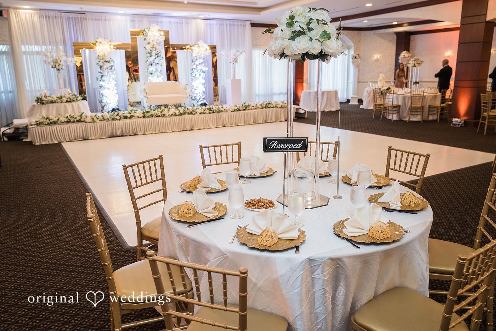 Cherry Blossom Banquet Hall Wedding // Jalal & Adeja -