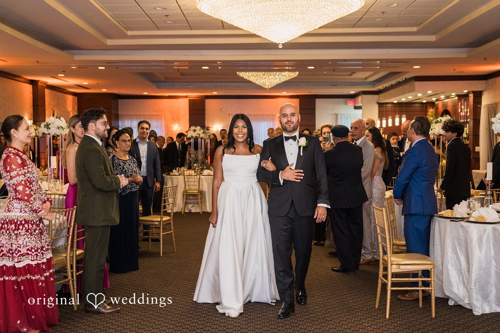 Cherry Blossom Banquet Hall Wedding // Jalal & Adeja -
