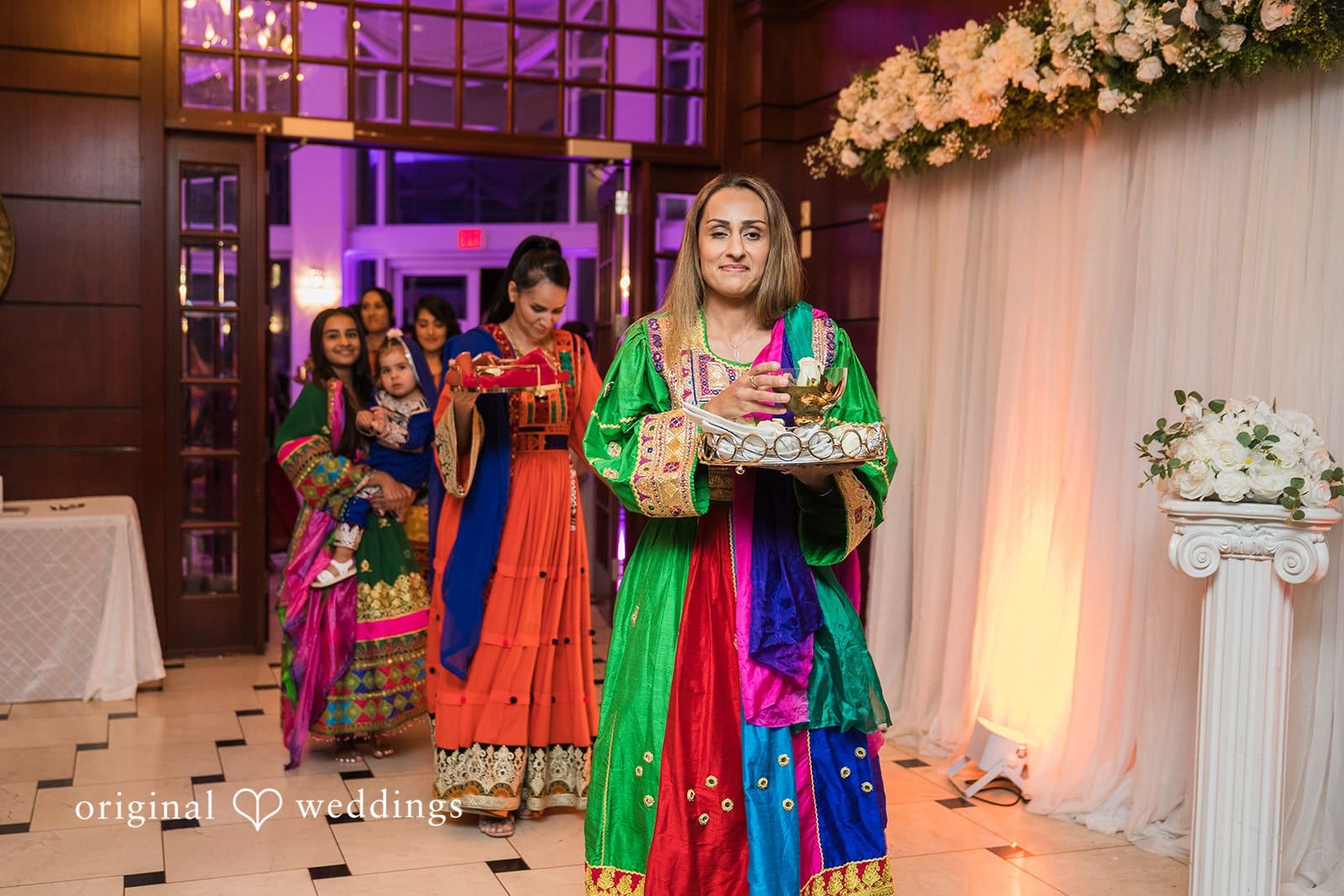 Cherry Blossom Banquet Hall Wedding // Jalal & Adeja -