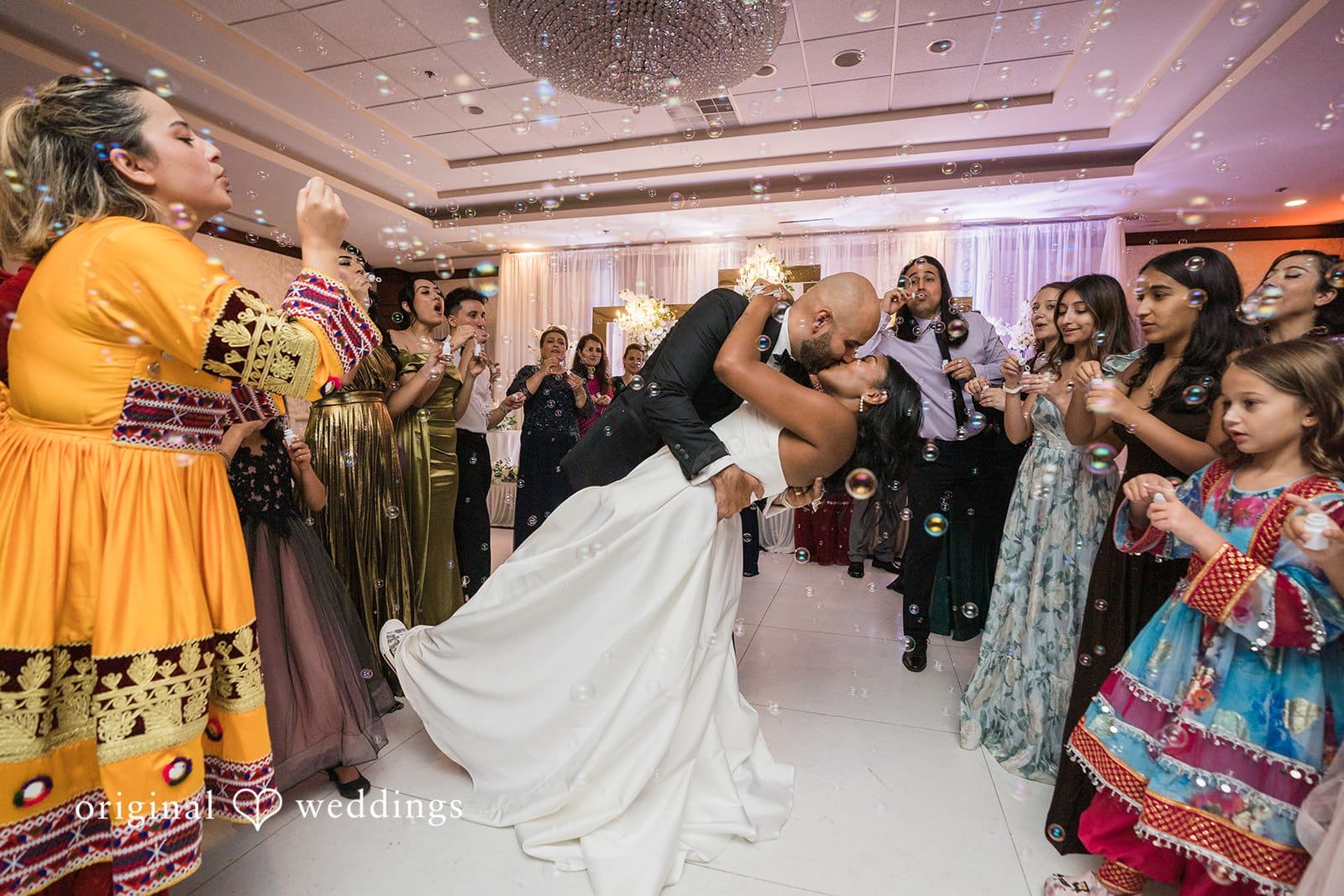 Cherry Blossom Banquet Hall Wedding // Jalal & Adeja -