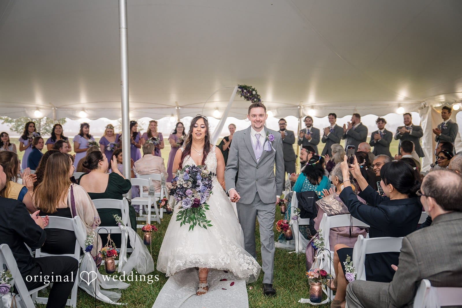 Chicago Backyard Wedding // Amanda & Jonathan -