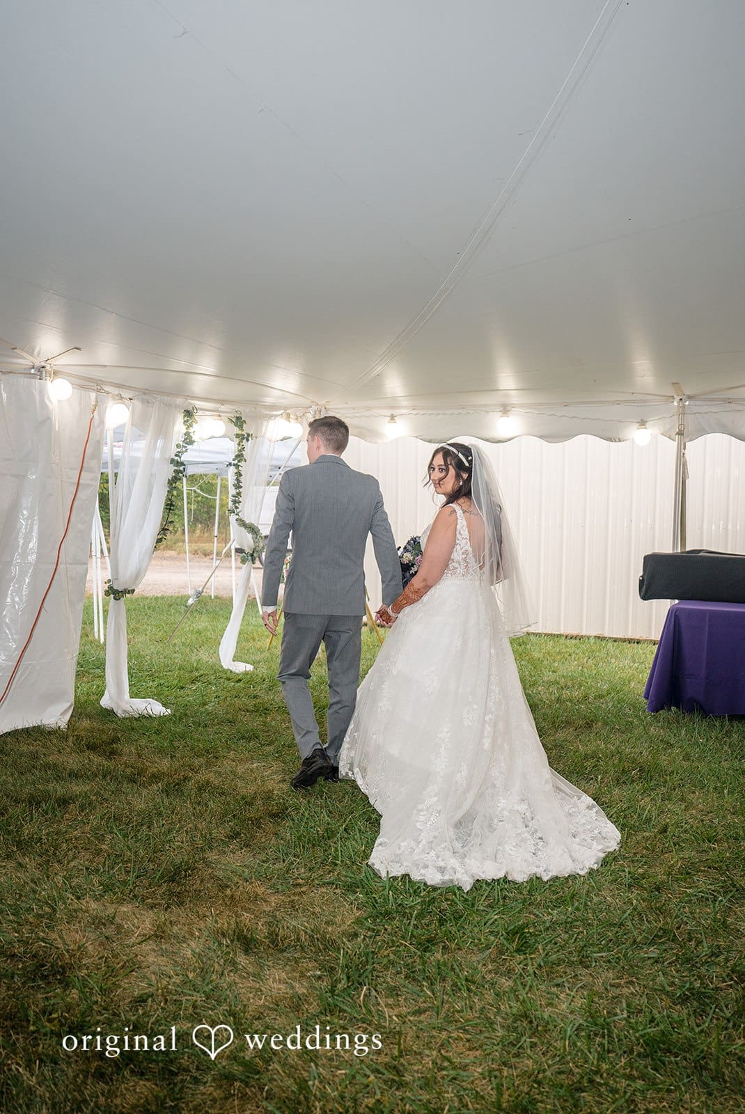 Chicago Backyard Wedding // Amanda & Jonathan -