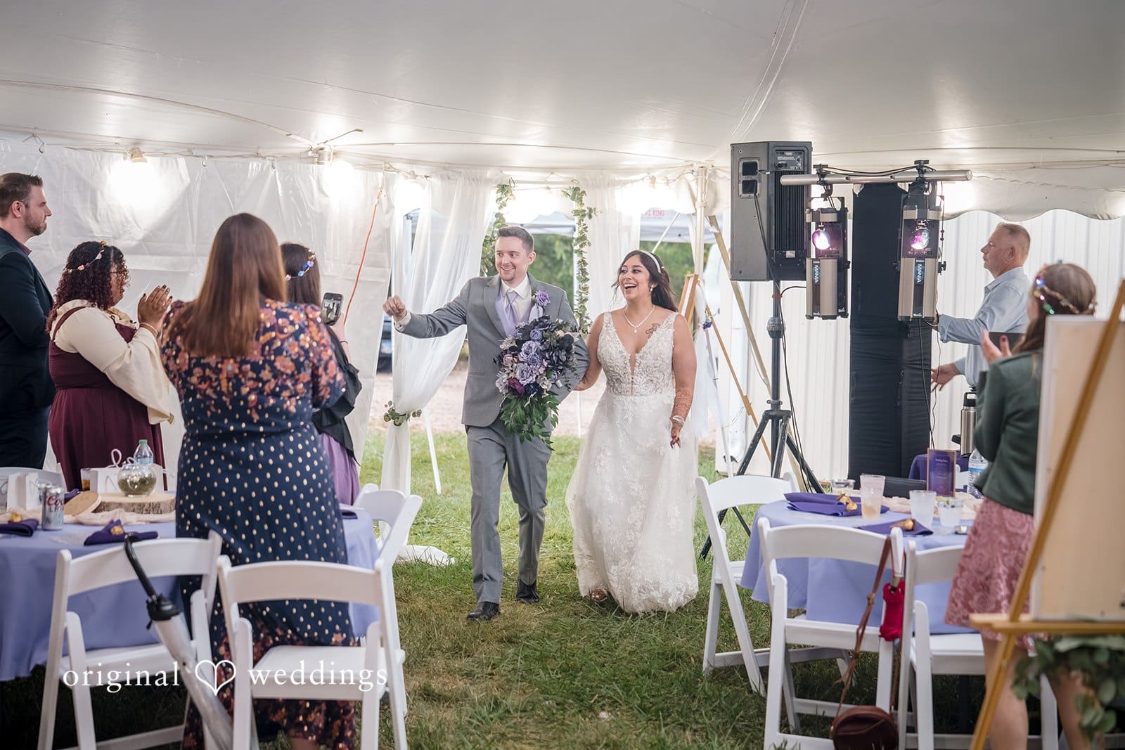 Chicago Backyard Wedding // Amanda & Jonathan -