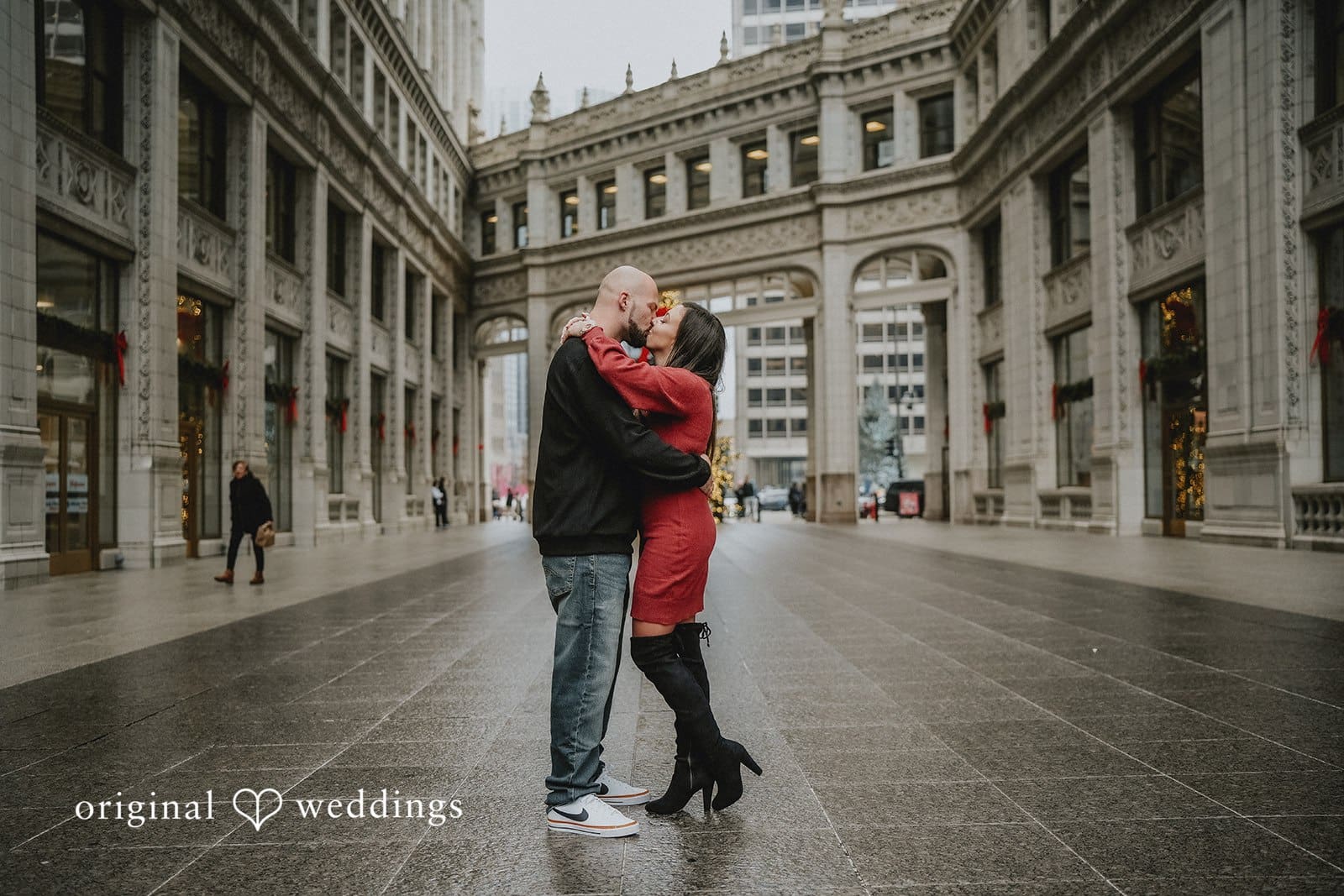 Chicago Riverwalk Engagement // Samantha & Ryan -