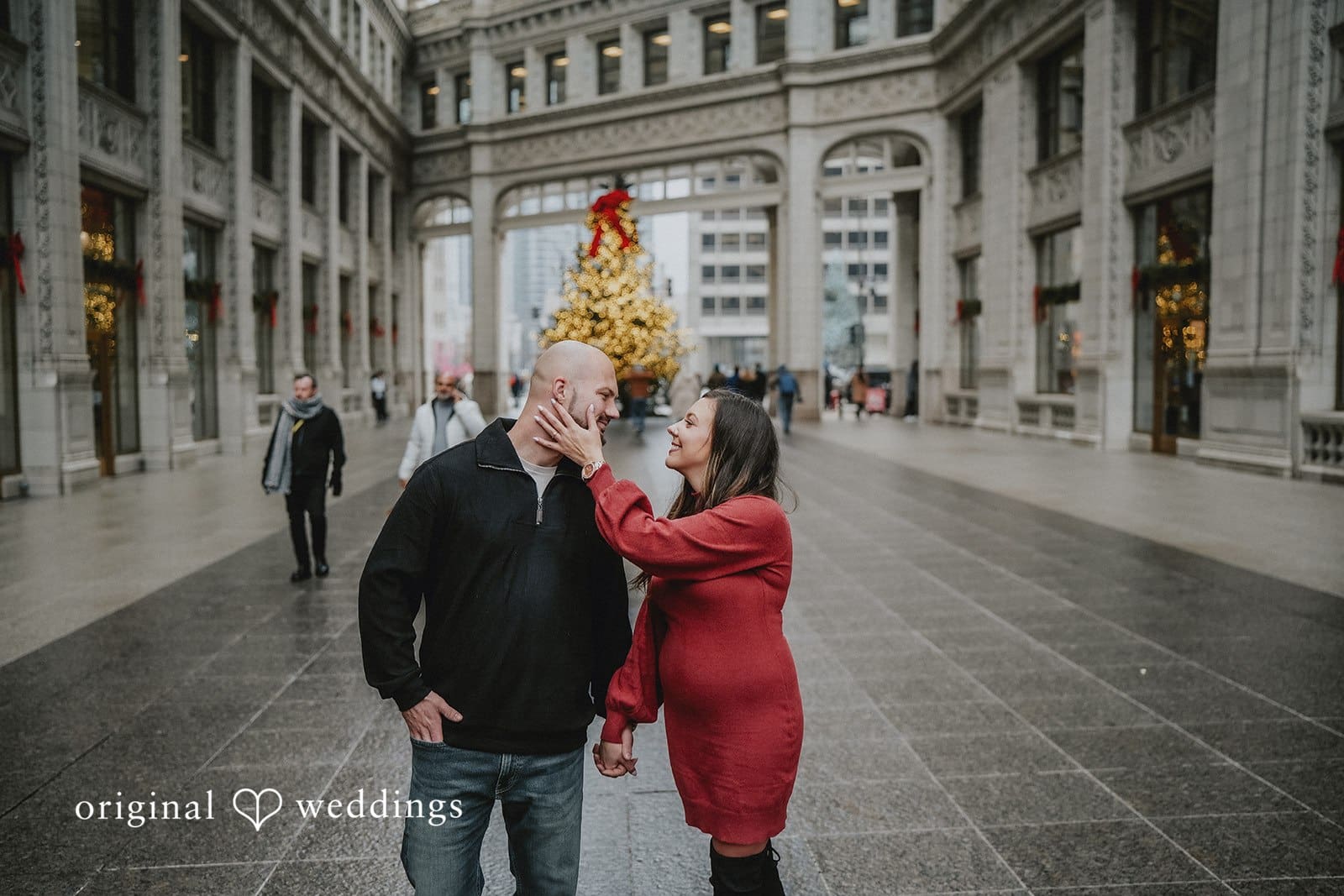 Chicago Riverwalk Engagement // Samantha & Ryan -