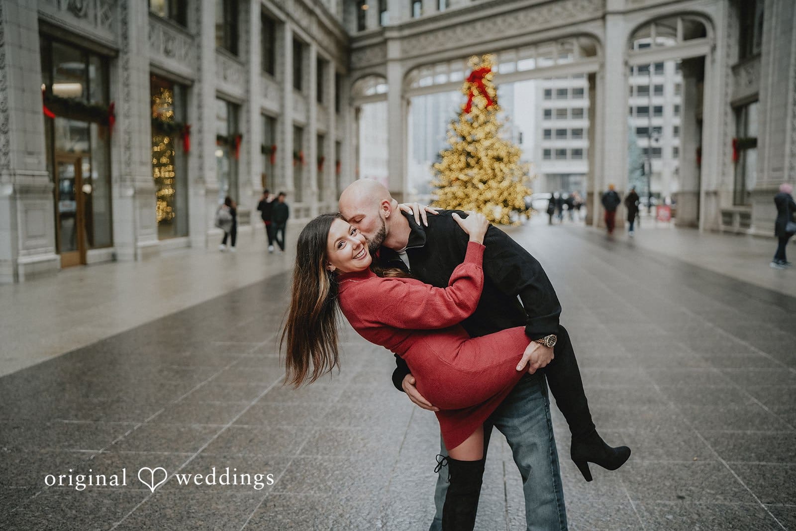 Chicago Riverwalk Engagement // Samantha & Ryan -