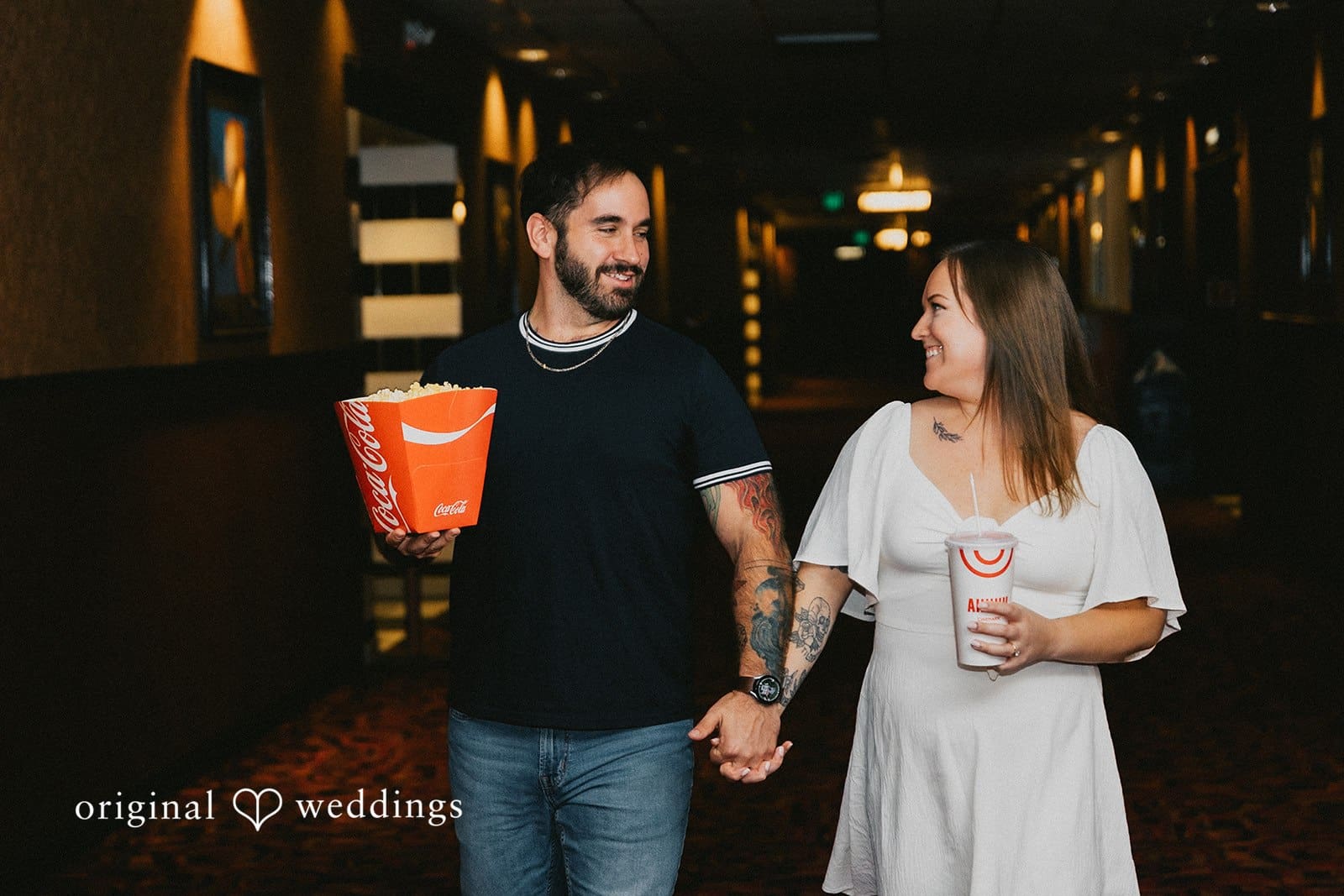 Cinemark Tinseltown Erie Engagement // Ashley & Stephen -