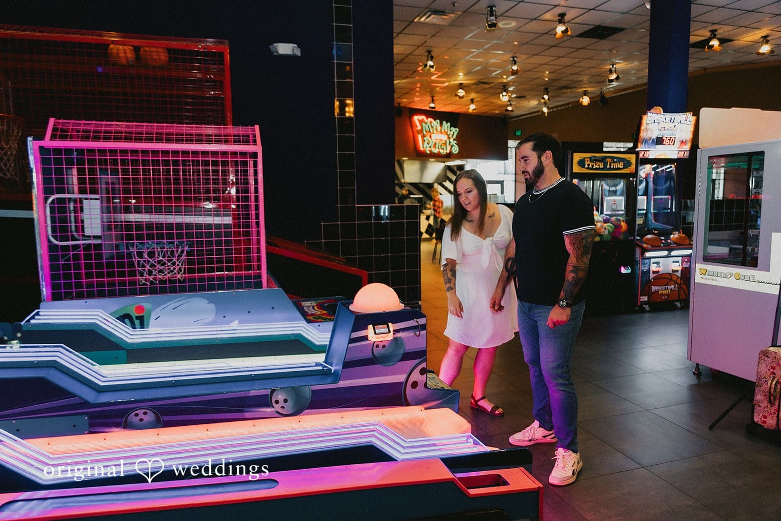 Cinemark Tinseltown Erie Engagement // Ashley & Stephen -