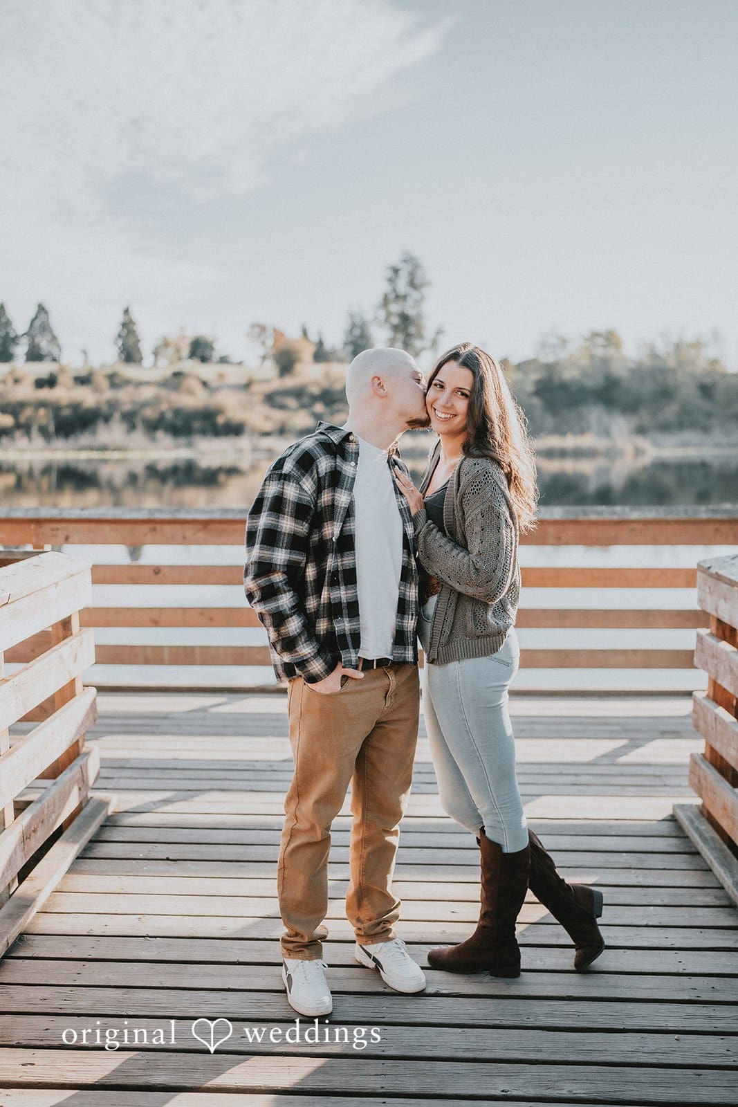 Clark Lake in Kent Engagement // Jade & Nicholas -