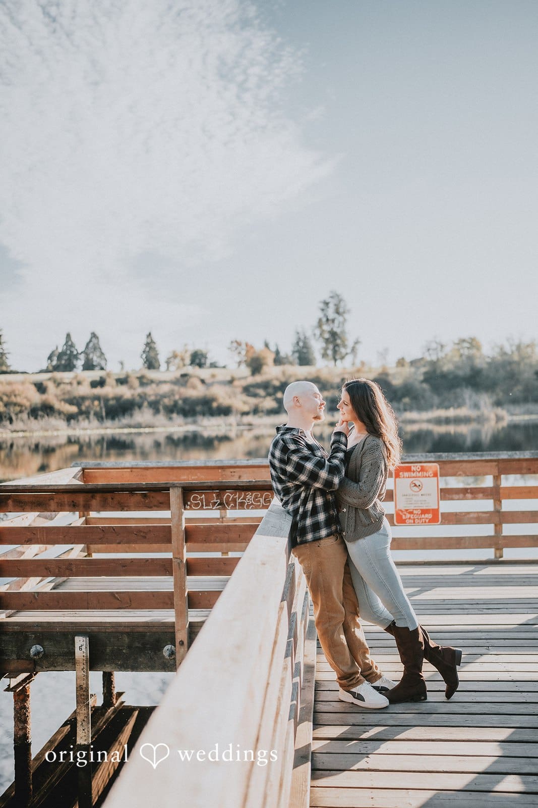 Clark Lake in Kent Engagement // Jade & Nicholas -