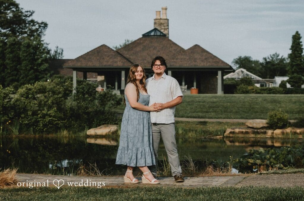 Riley + Ethan Cox Arboretum Engagement // Riley & Ethan -