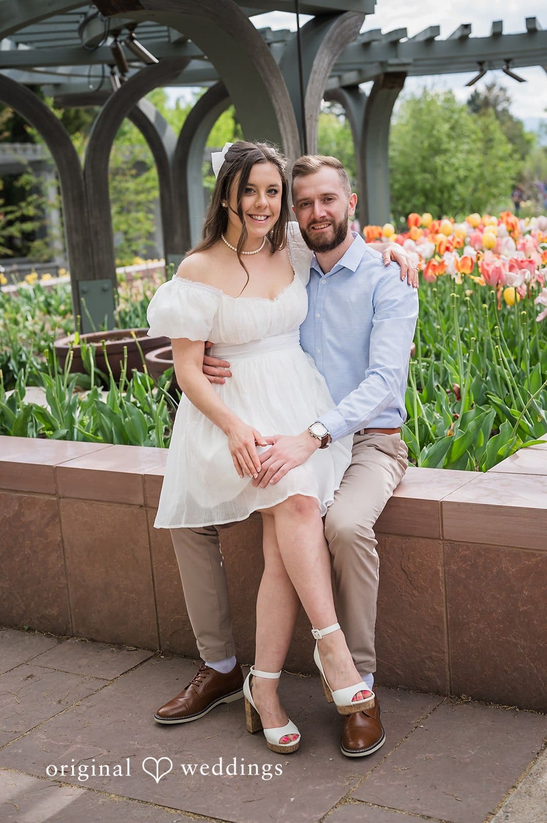Denver Botanical Gardens Engagement // Alexandra & Sorin -