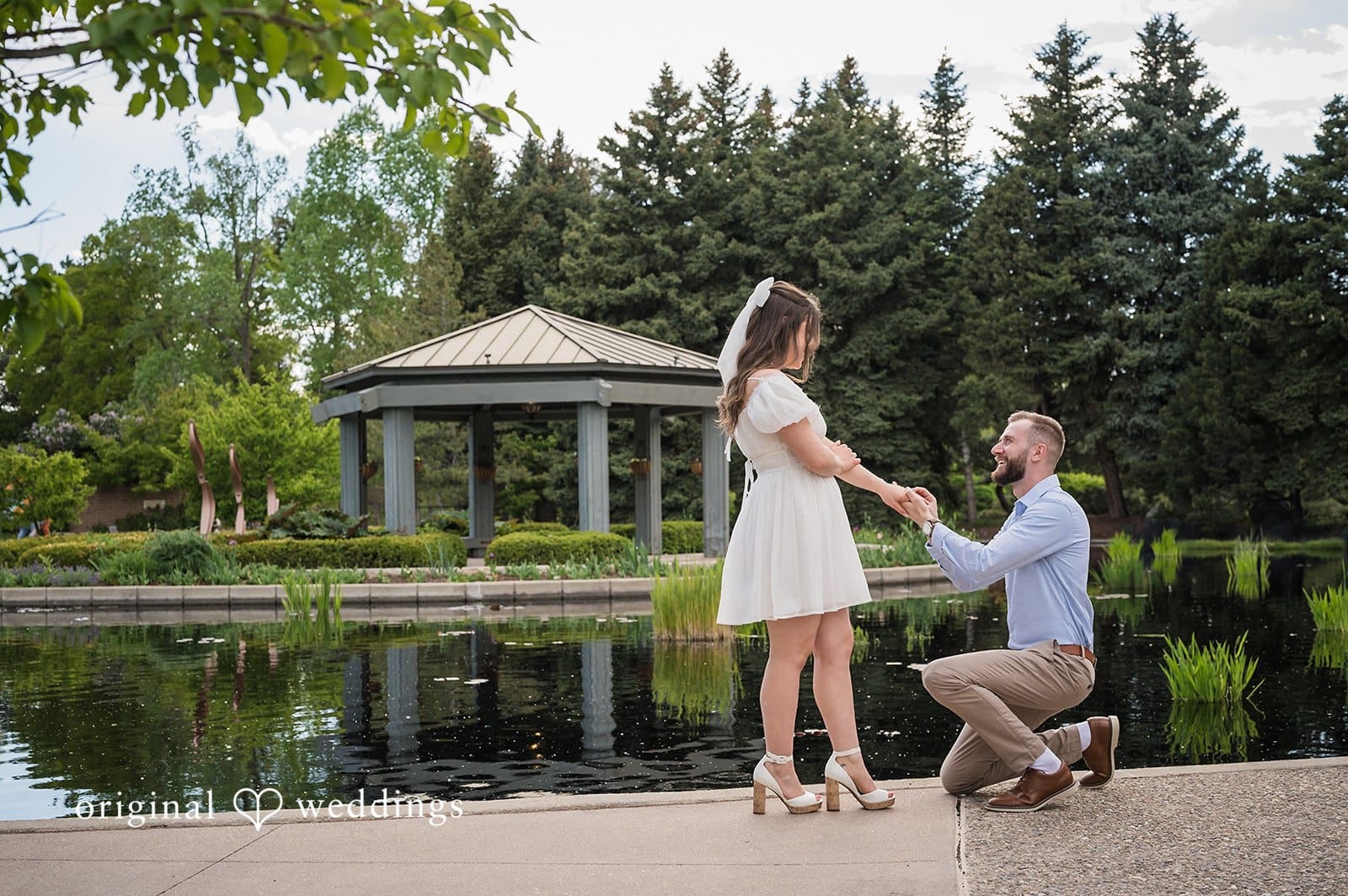 Denver Botanical Gardens Engagement // Alexandra & Sorin -