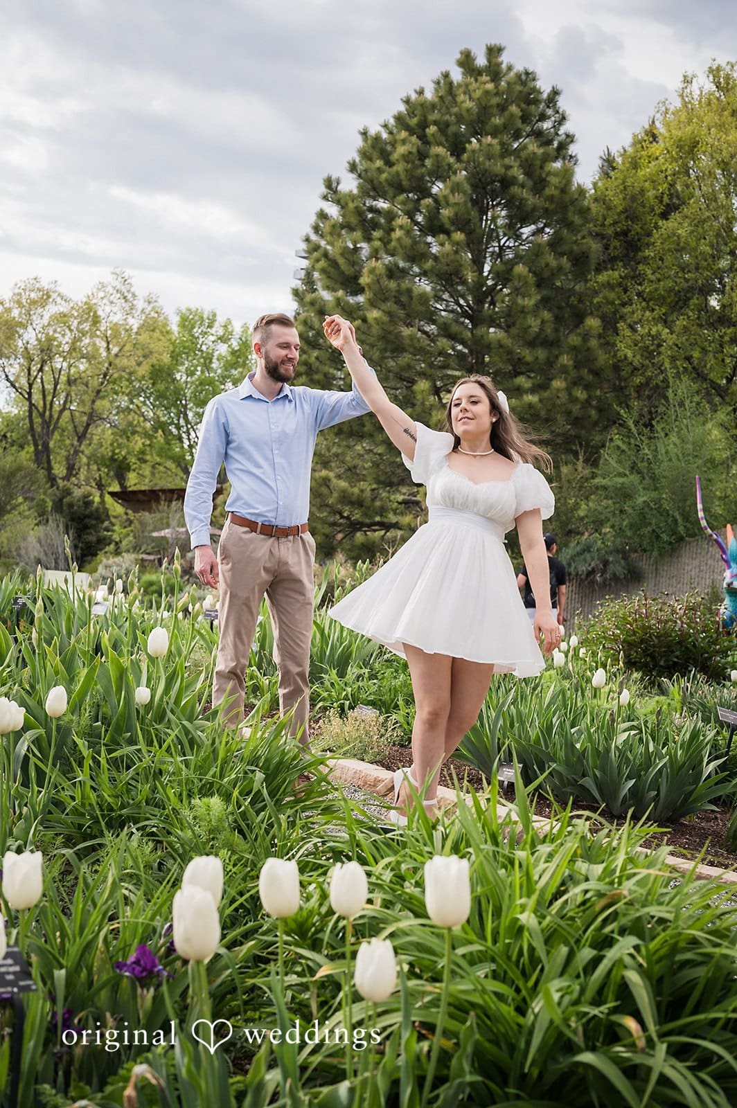 Denver Botanical Gardens Engagement // Alexandra & Sorin -