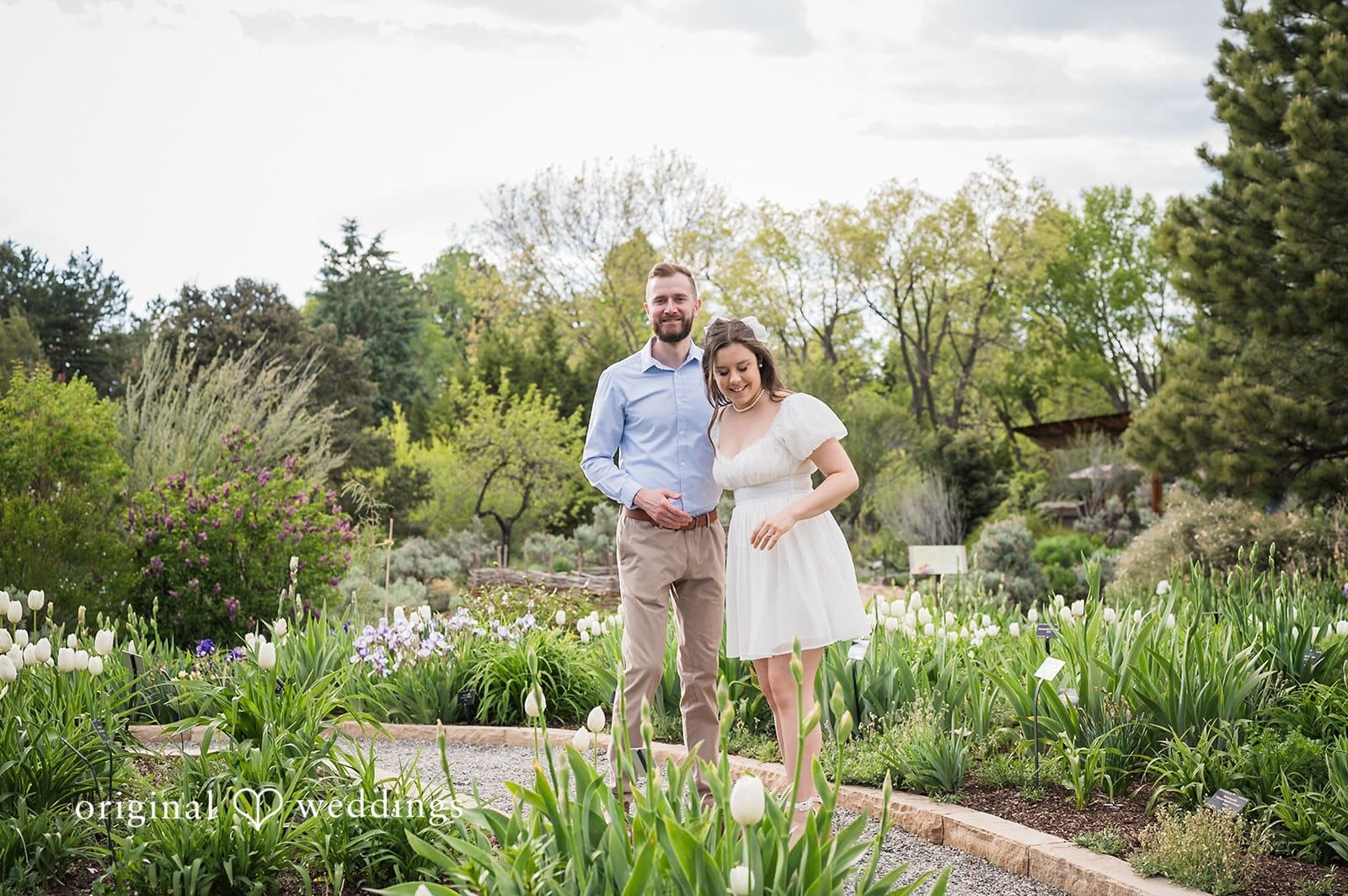 Denver Botanical Gardens Engagement // Alexandra & Sorin -