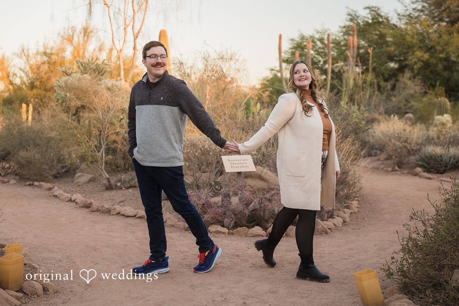 Desert Botanical Garden Engagement // Kennedy & Chantz -