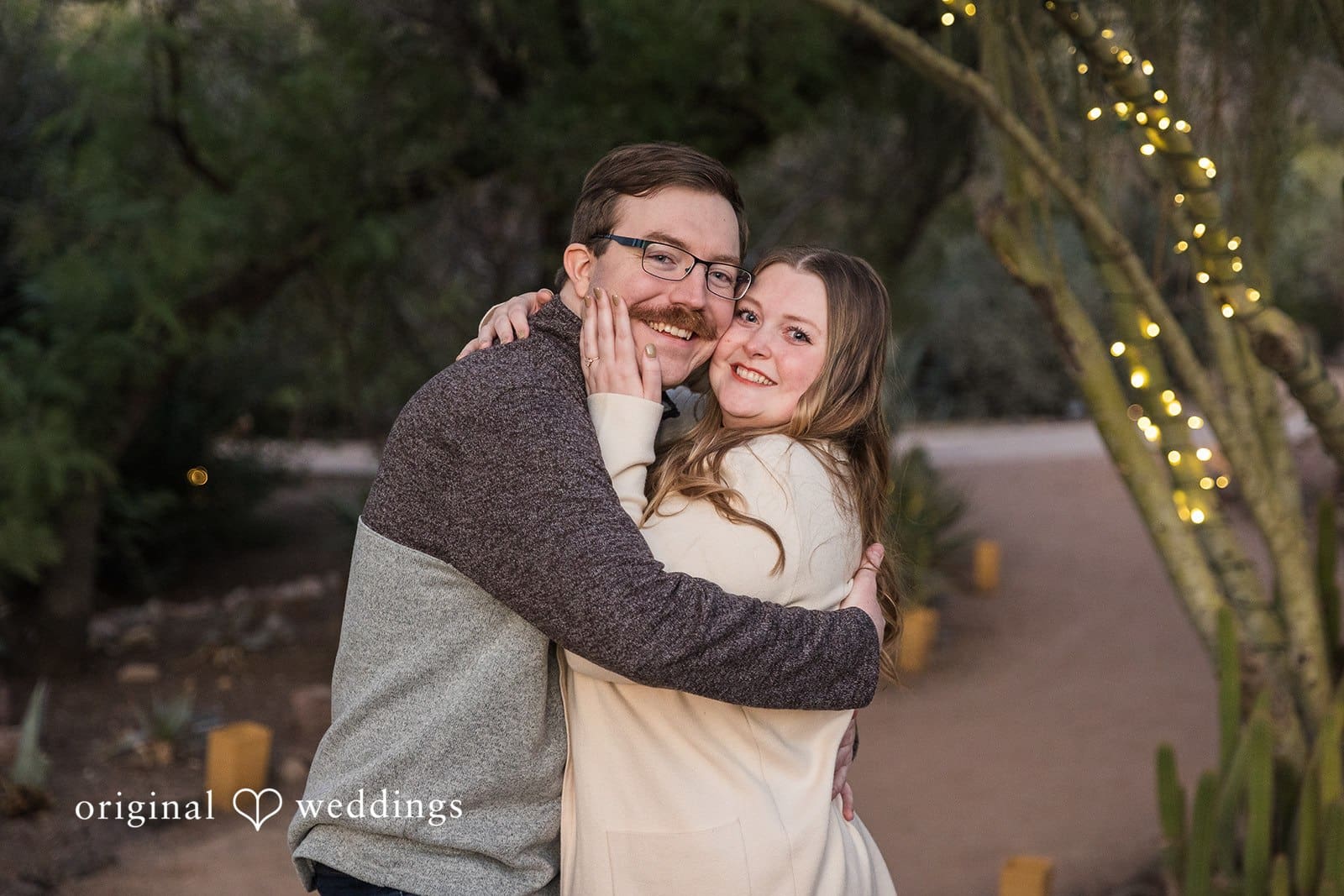 Desert Botanical Garden Engagement // Kennedy & Chantz -