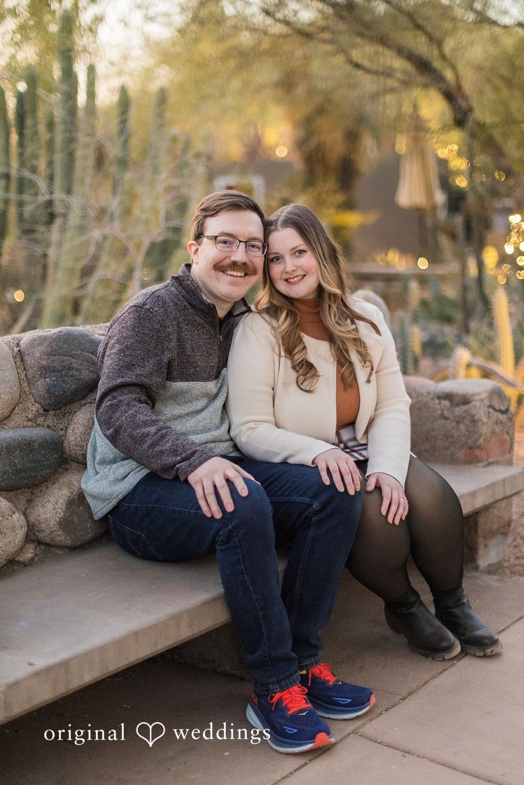 Desert Botanical Garden Engagement // Kennedy & Chantz -