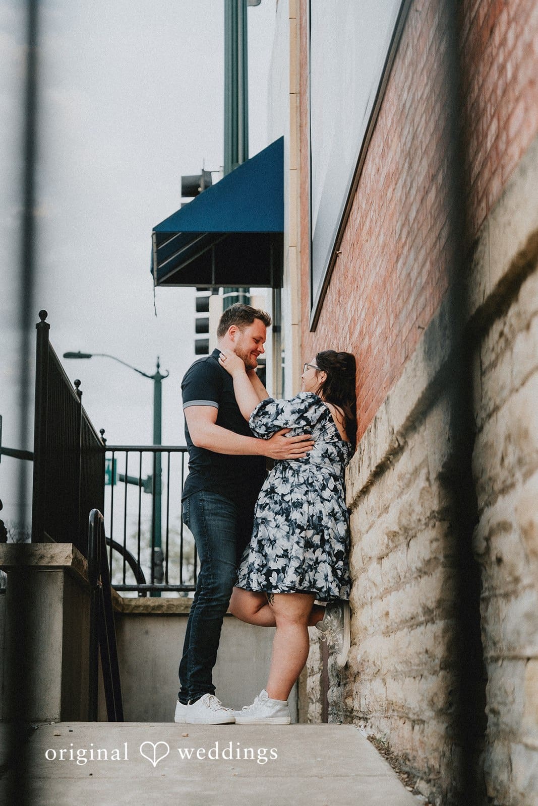 Downtown Lockport Engagement // Sara & Alexander -