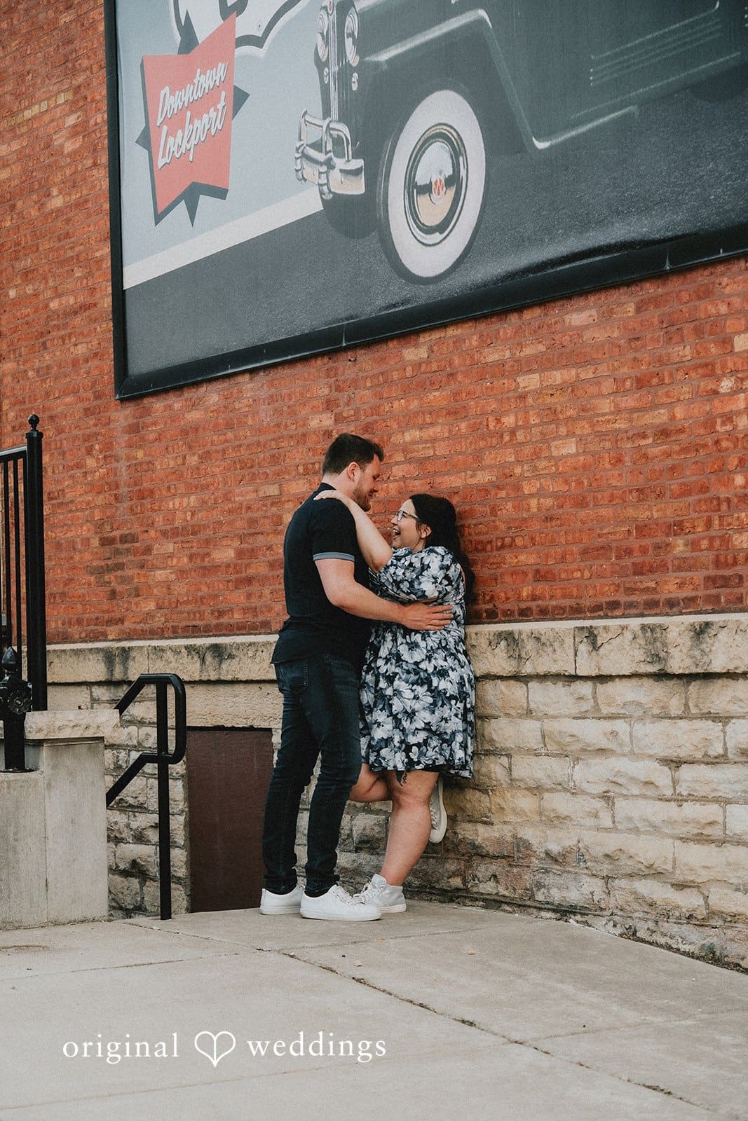 Downtown Lockport Engagement // Sara & Alexander -