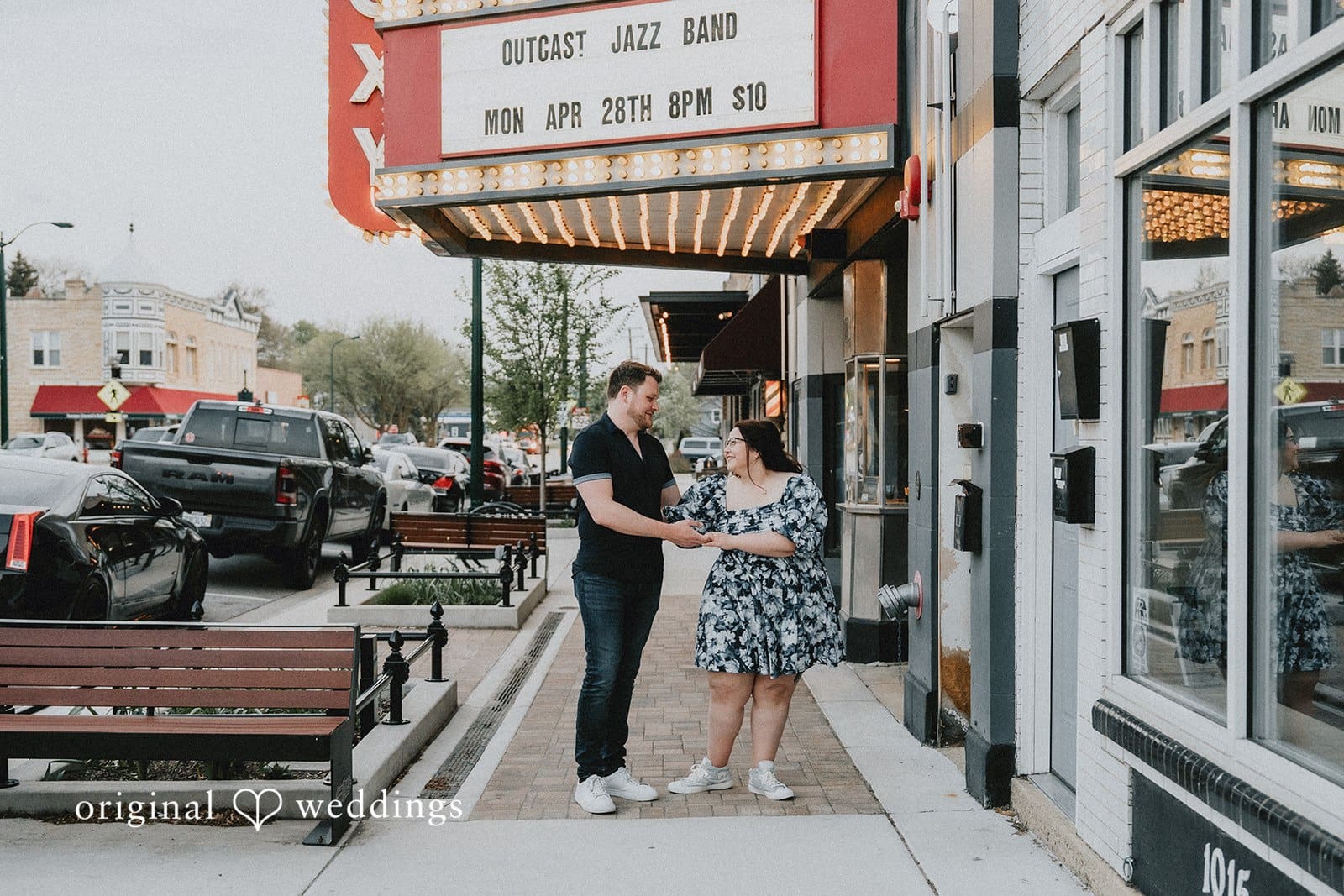 Downtown Lockport Engagement // Sara & Alexander -