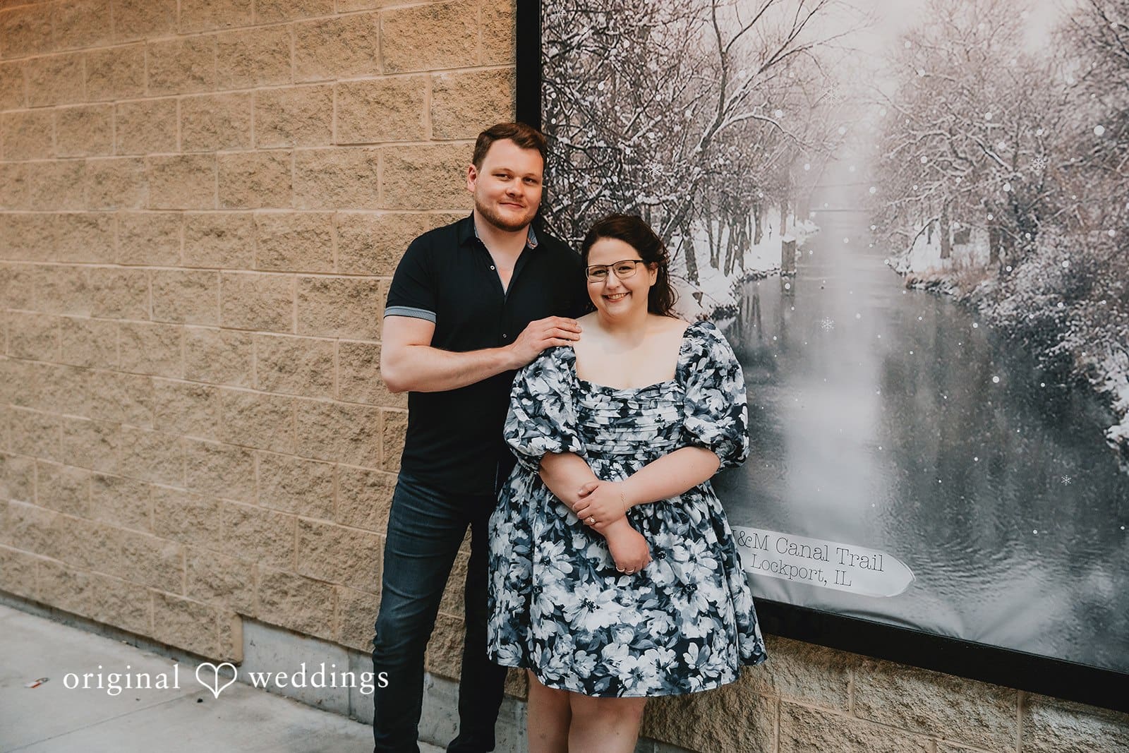 Downtown Lockport Engagement // Sara & Alexander -