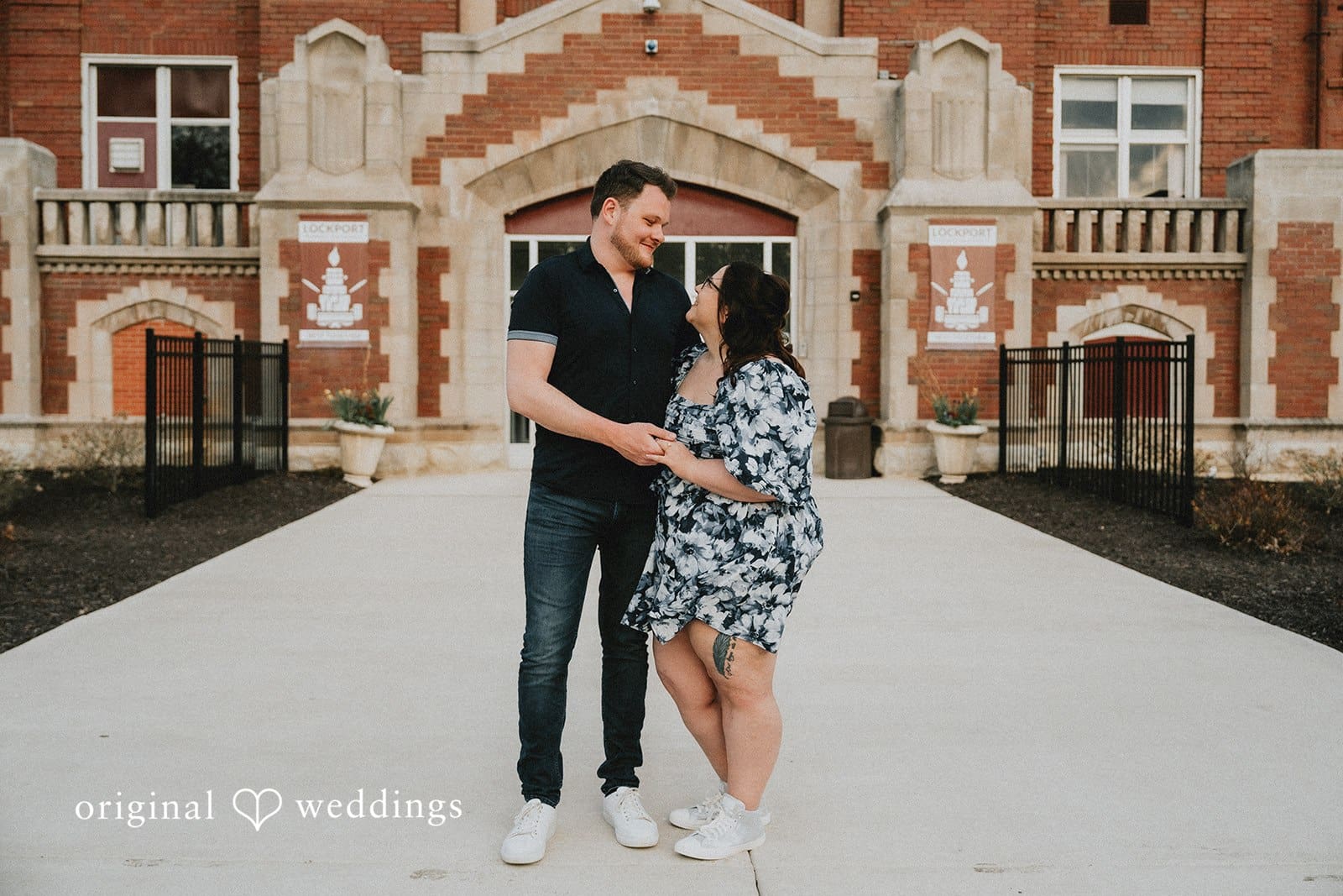 Downtown Lockport Engagement // Sara & Alexander -