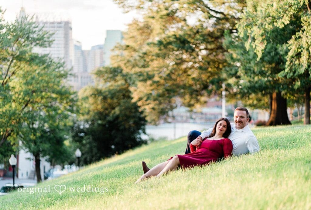 Federal Hill Park Engagement // Jimena & Sean -
