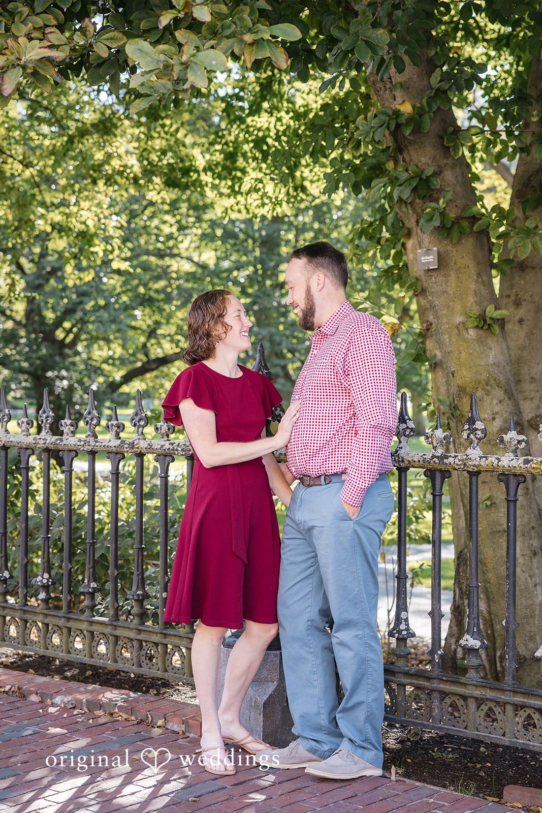 Fenway and the Charles River Esplanade Engagement // Valarie & Walter -